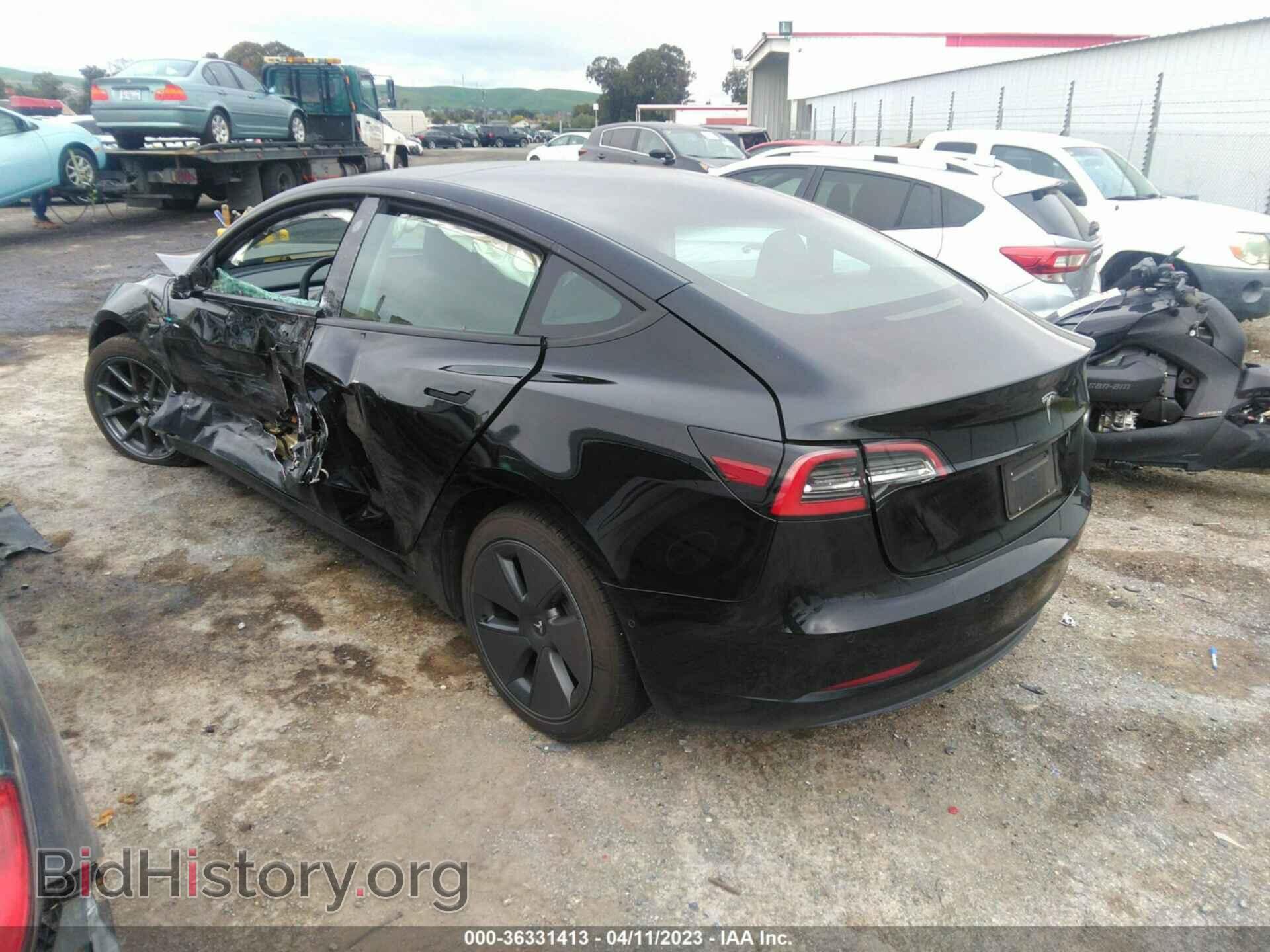 2022 TESLA MODEL 3 - VIN: 5YJ3E1EA8NF352239 - Photo 3
