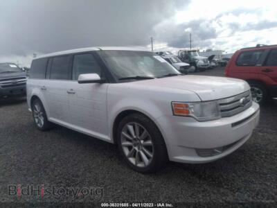 2010 Ford FLEX SEL W/Ecoboost, белый — VIN 2FMHK6CT2ABD03346, IAAI