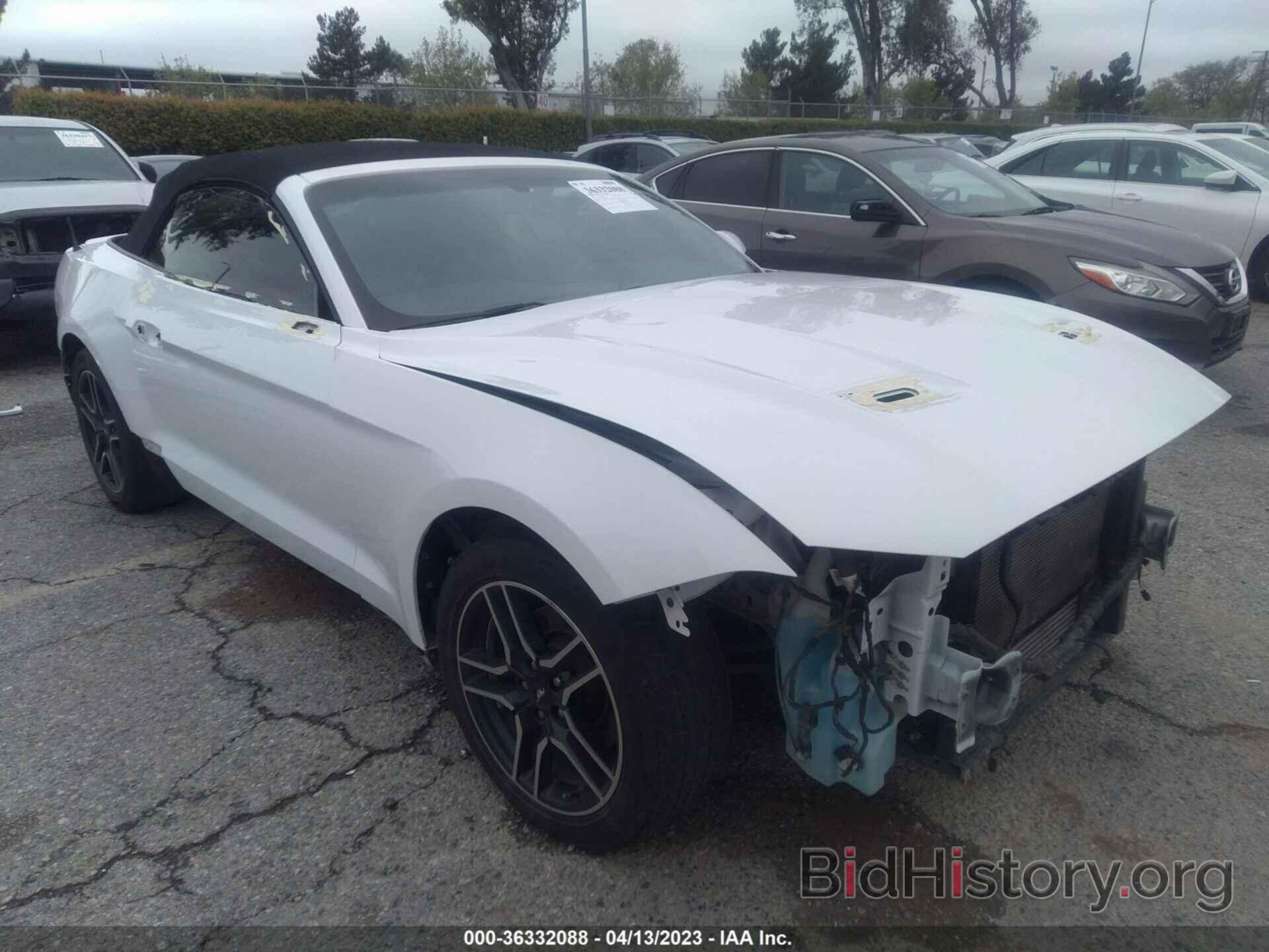 Photo 1FATP8UH4J5138481 - FORD MUSTANG 2018