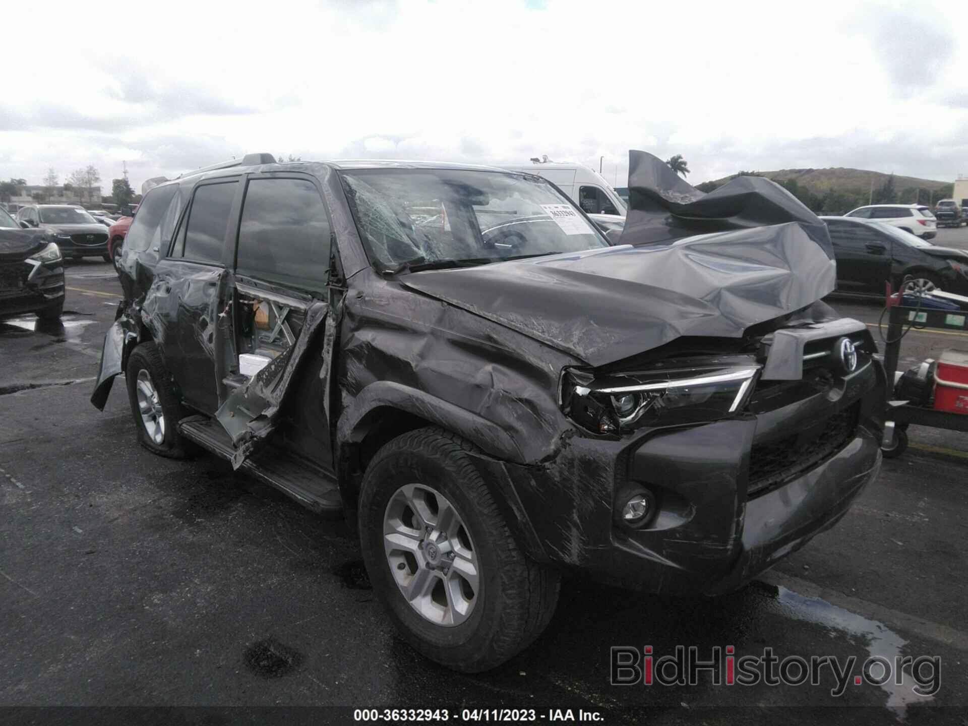 Photo JTEEU5JR2M5246296 - TOYOTA 4RUNNER 2021