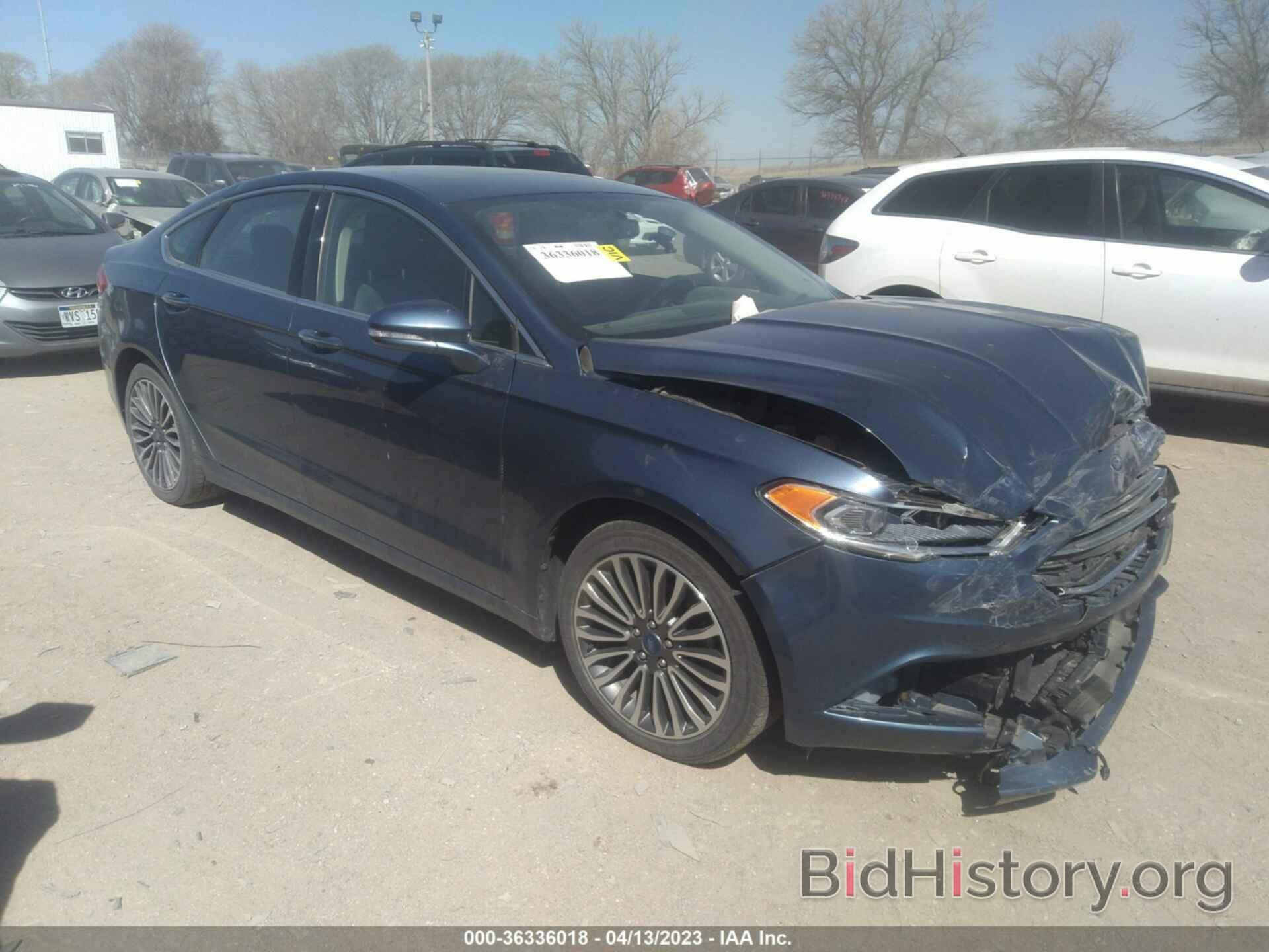 Photo 3FA6P0D9XJR137937 - FORD FUSION 2018