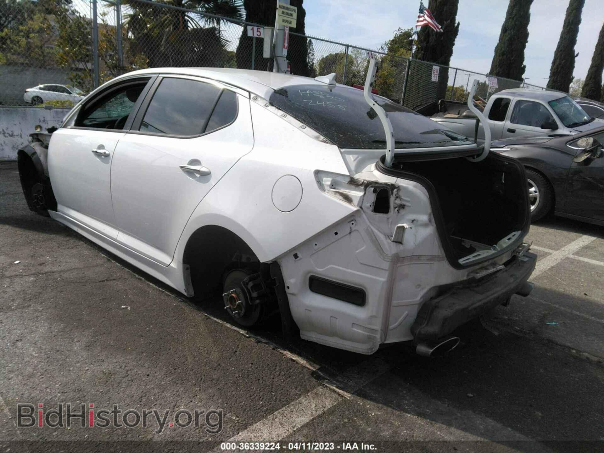 2015 KIA OPTIMA - VIN: KNAGM4A73F5662458 - Фото 3