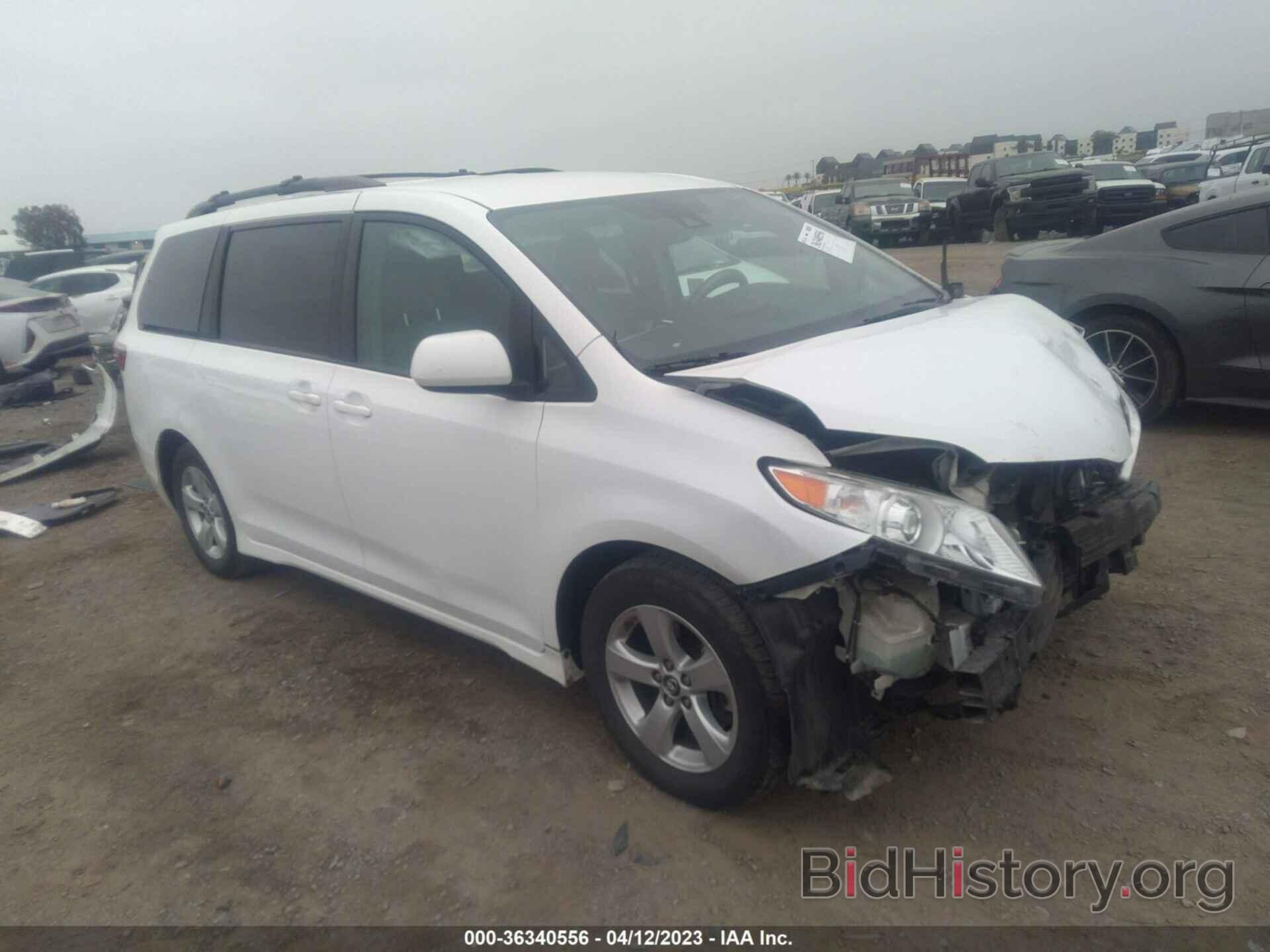 Photo 5TDKZ3DC7JS914409 - TOYOTA SIENNA 2018