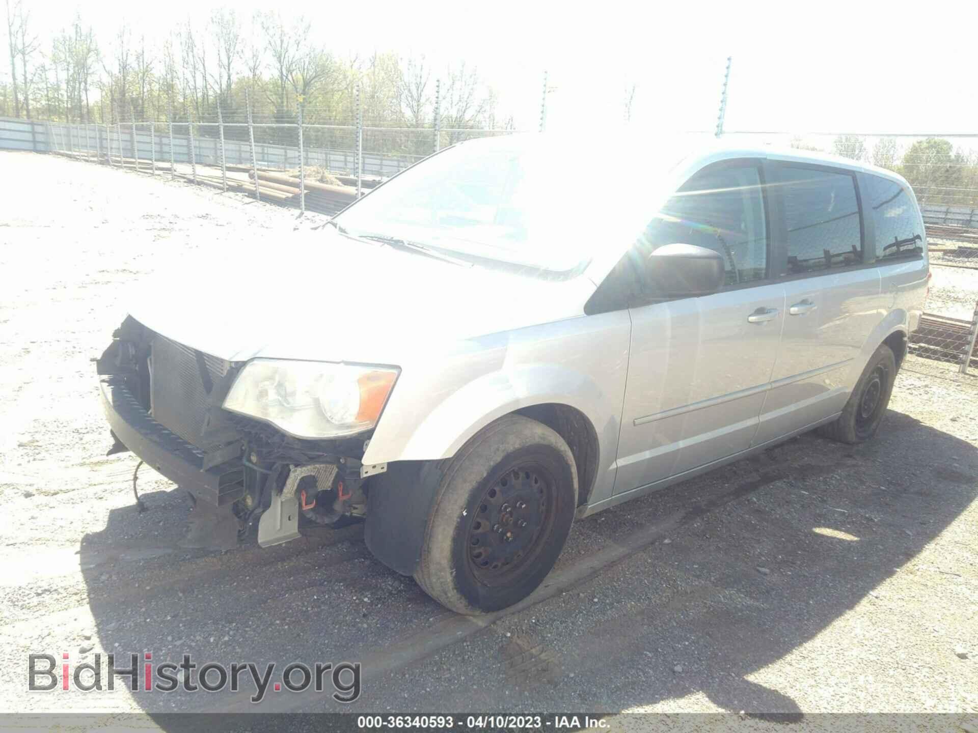 2012 DODGE GRAND CARAVAN - VIN: 2C4RDGBG2CR349377 - Фото 2