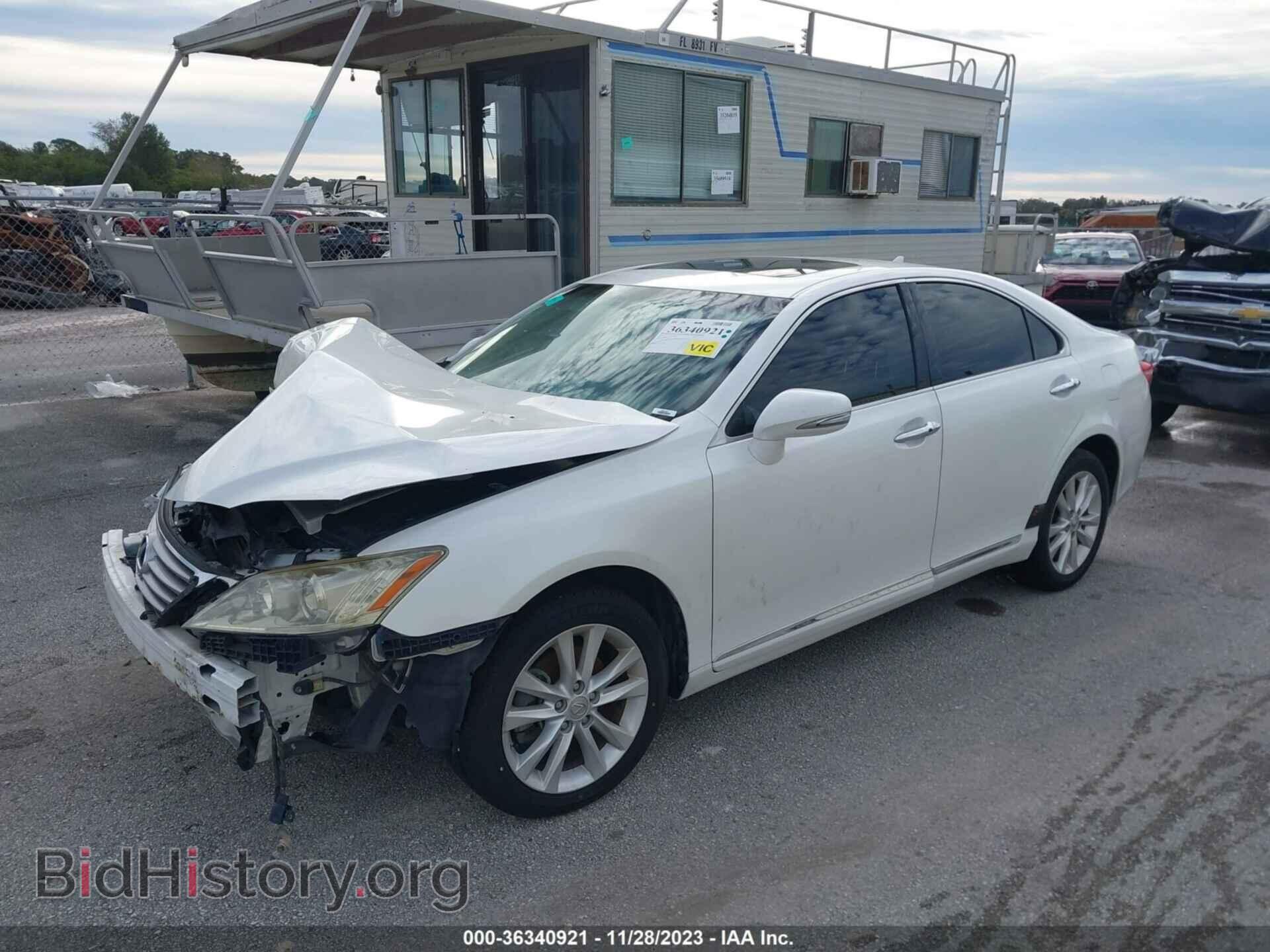 2012 LEXUS ES 350 - VIN: JTHBK1EG9C2477788 - Фото 2