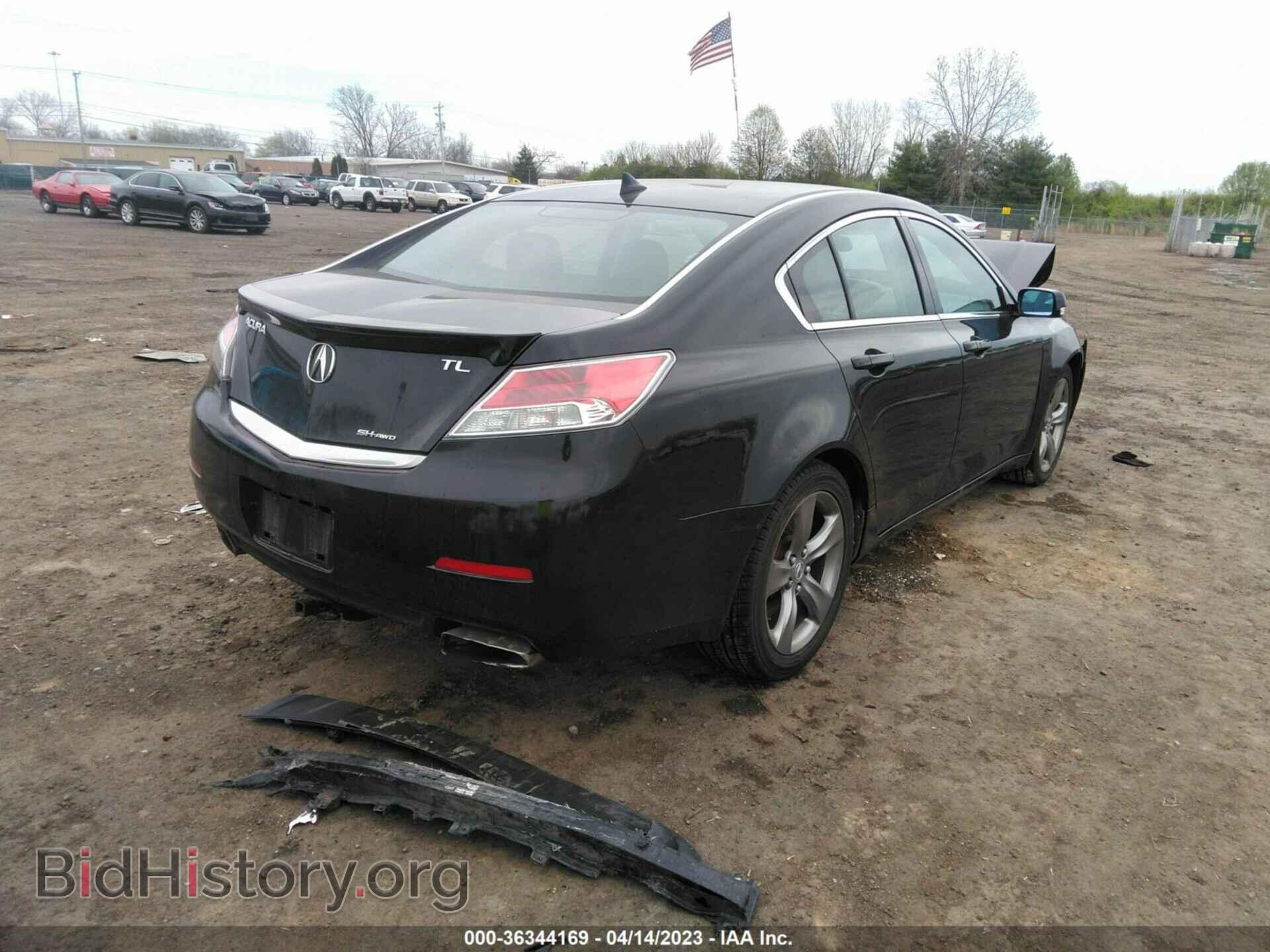 2012 ACURA TL - VIN: 19UUA9F51CA005391 - Фото 4