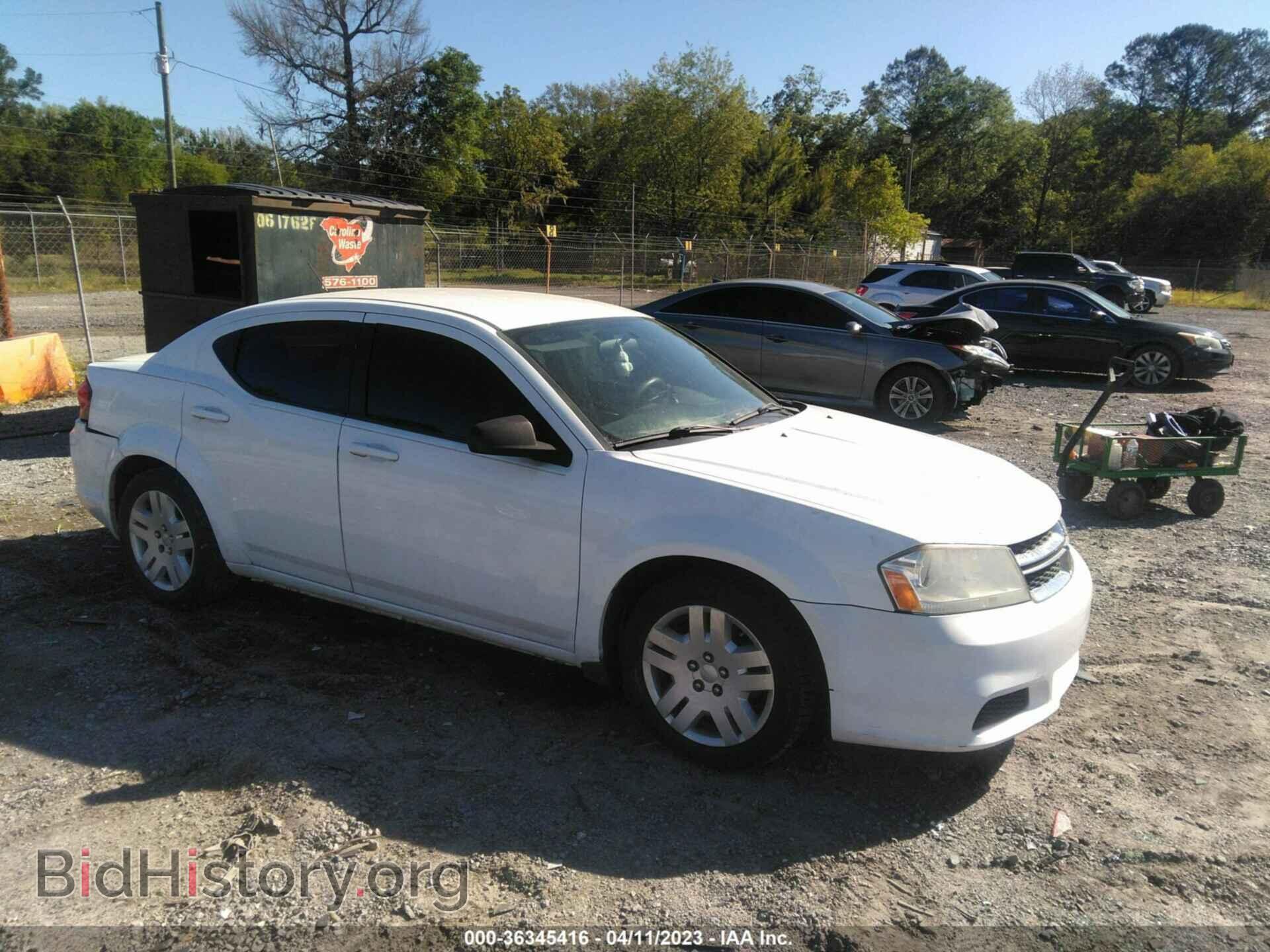 Фотография 1C3CDZAB7DN575778 - DODGE AVENGER 2013