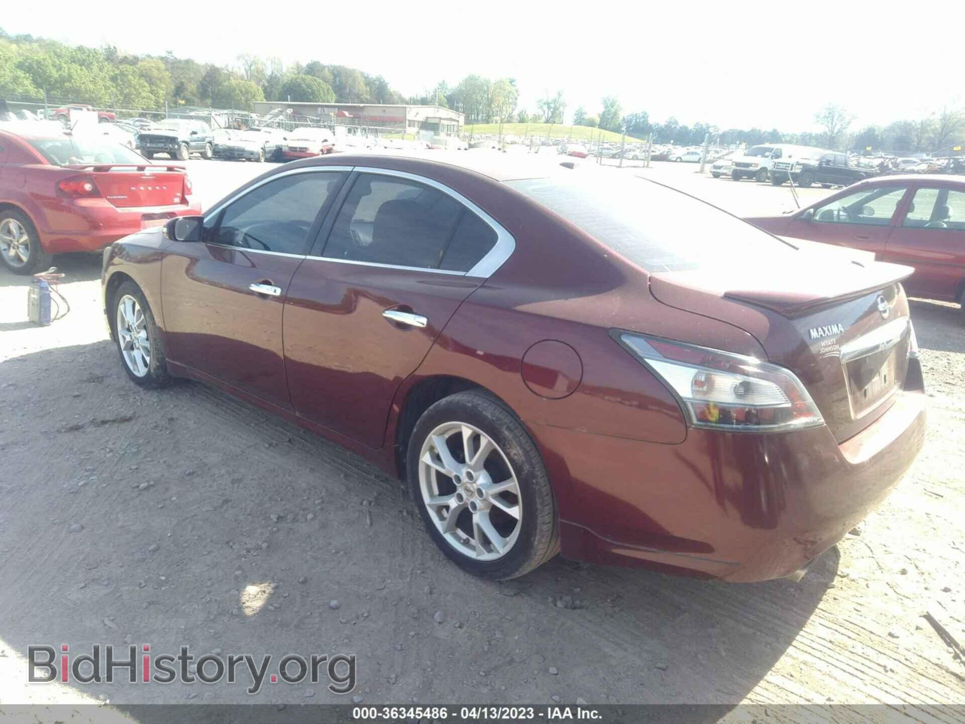 2012 NISSAN MAXIMA - VIN: 1N4AA5AP9CC800203 - Фото 3