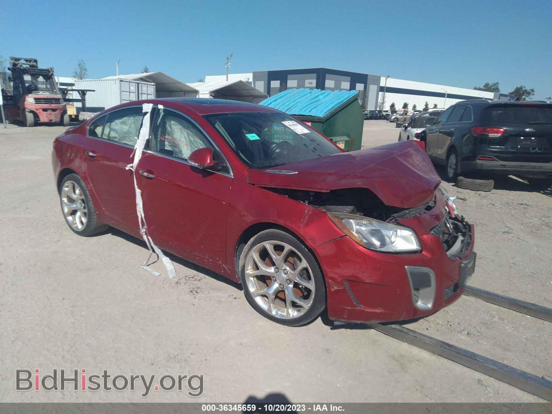 Photo 2G4GV5GV2C9193675 - BUICK REGAL 2012