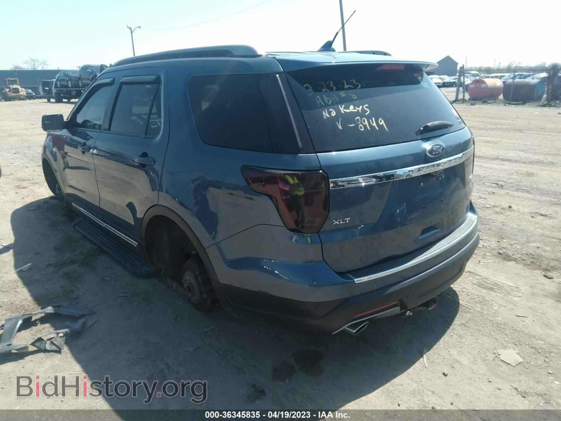 2018 FORD EXPLORER - VIN: 1FM5K8D87JGB98949 - Фото 3