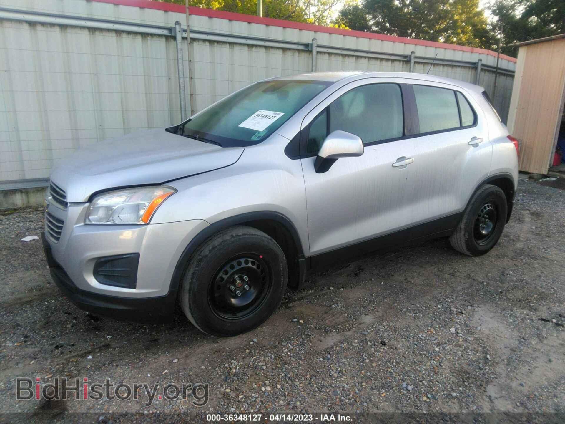 2016 CHEVROLET TRAX - VIN: KL7CJKSB6GB753712 - Фото 2