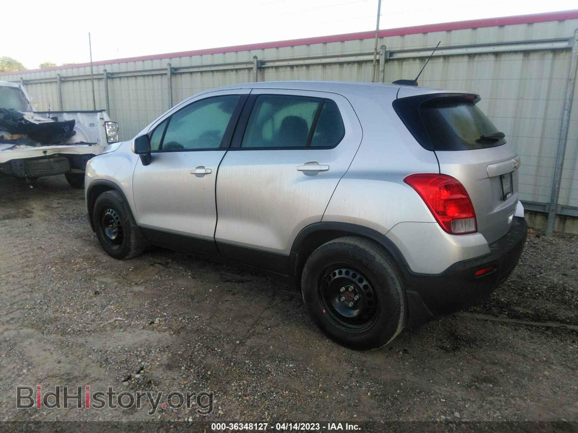 2016 CHEVROLET TRAX - VIN: KL7CJKSB6GB753712 - Фото 3