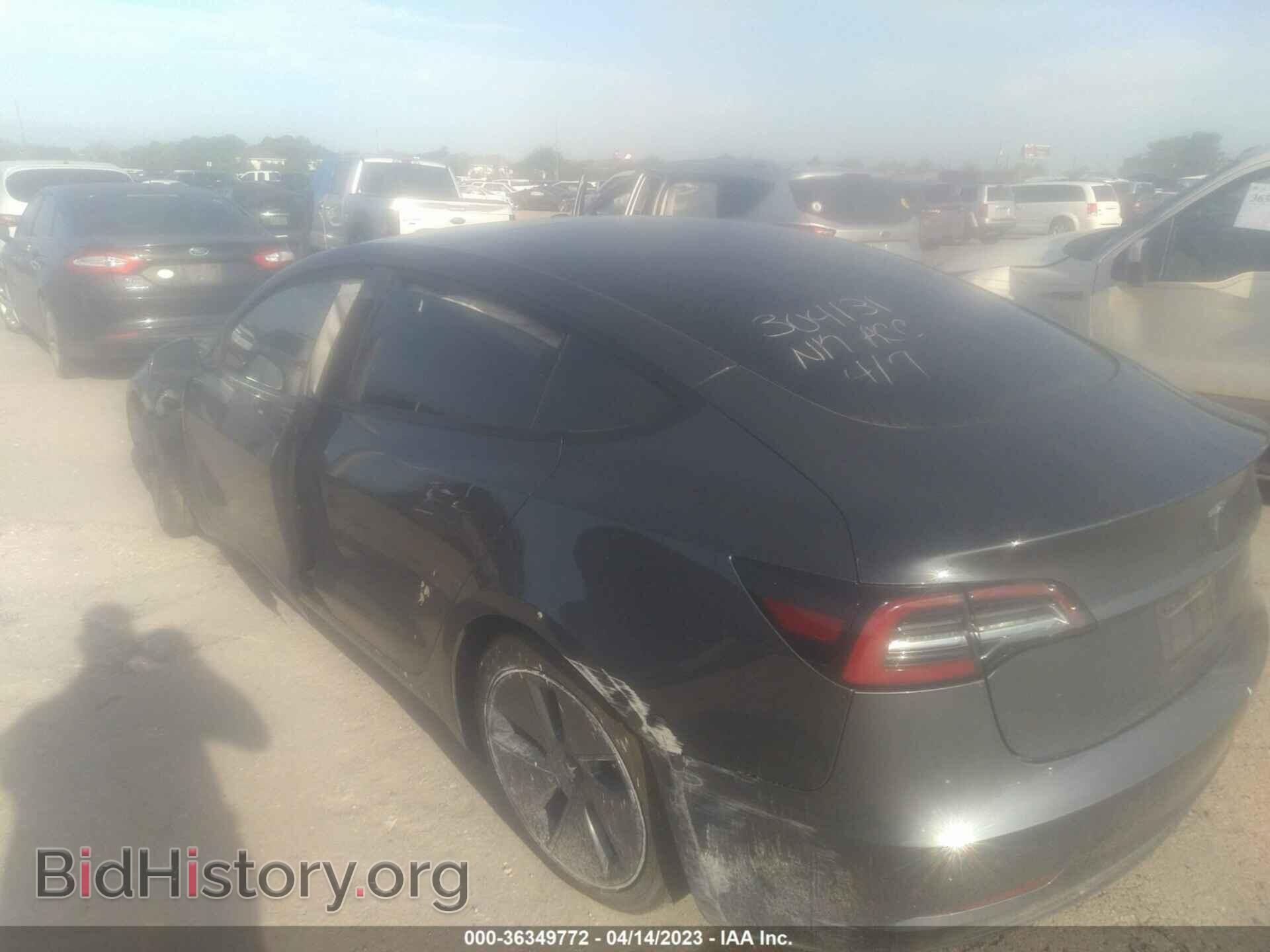2022 TESLA MODEL 3 - VIN: 5YJ3E1EB8NF166256 - Photo 3