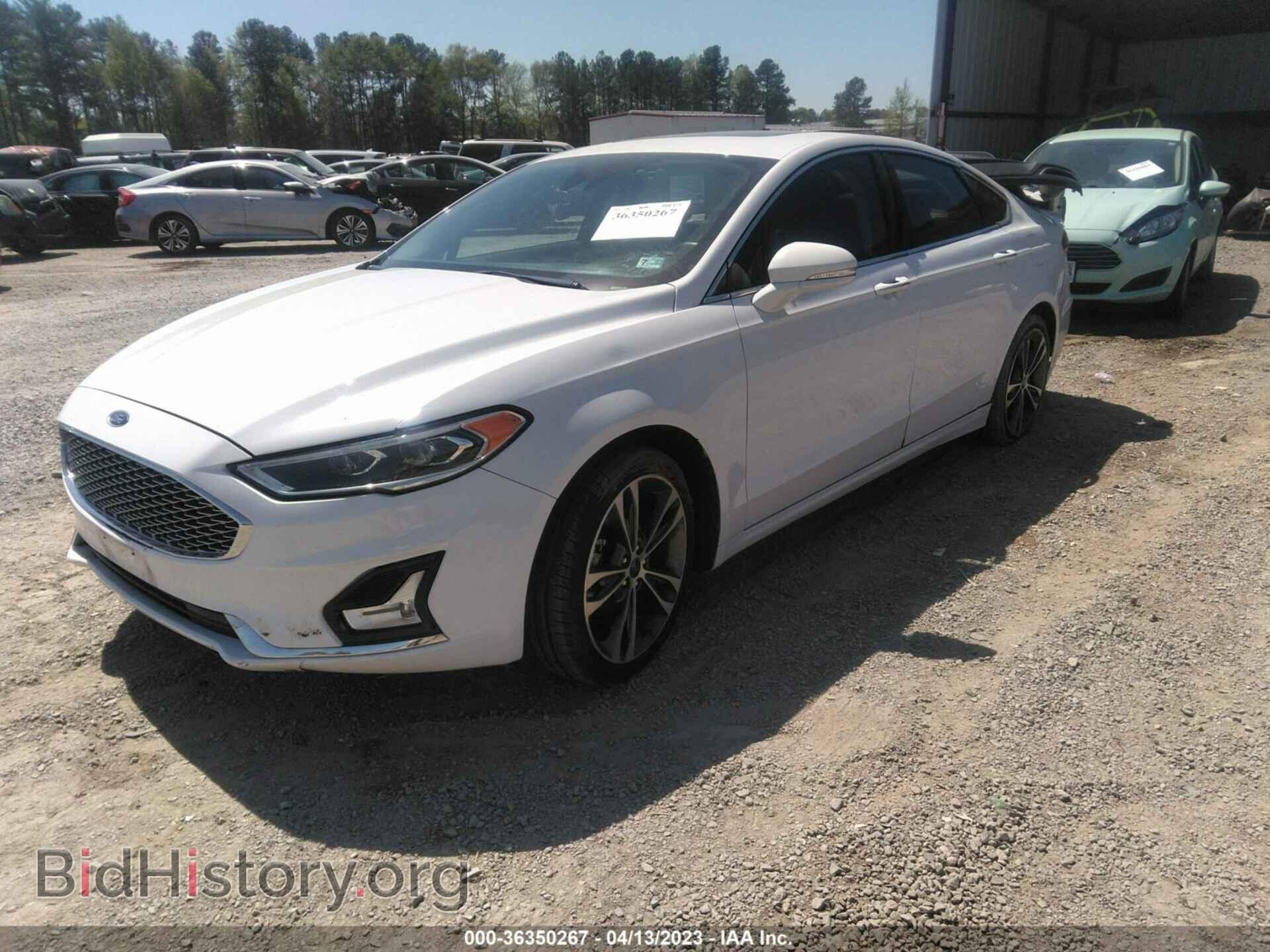 2019 FORD FUSION - VIN: 3FA6P0D94KR110282 - Фото 2