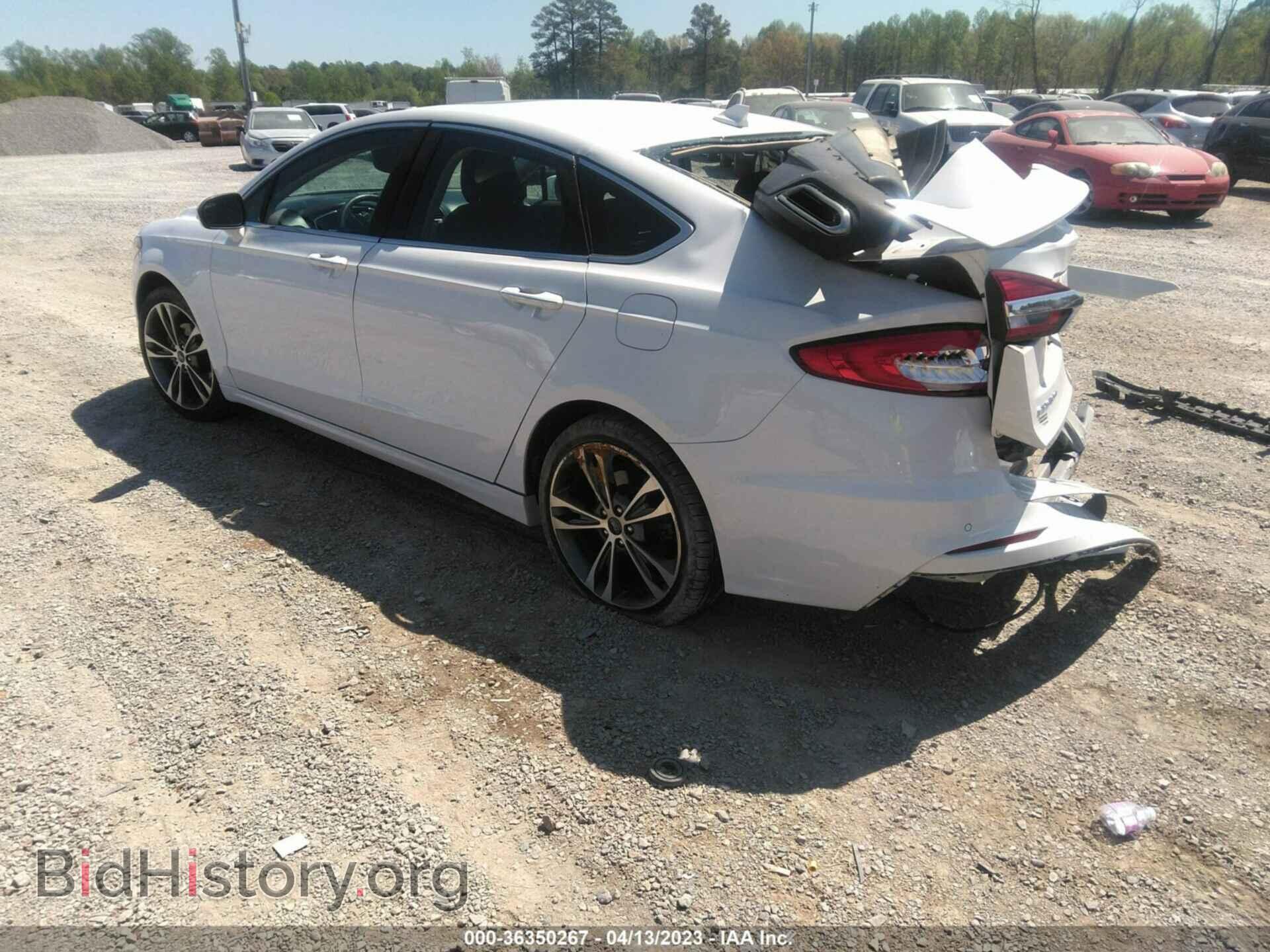 2019 FORD FUSION - VIN: 3FA6P0D94KR110282 - Фото 3