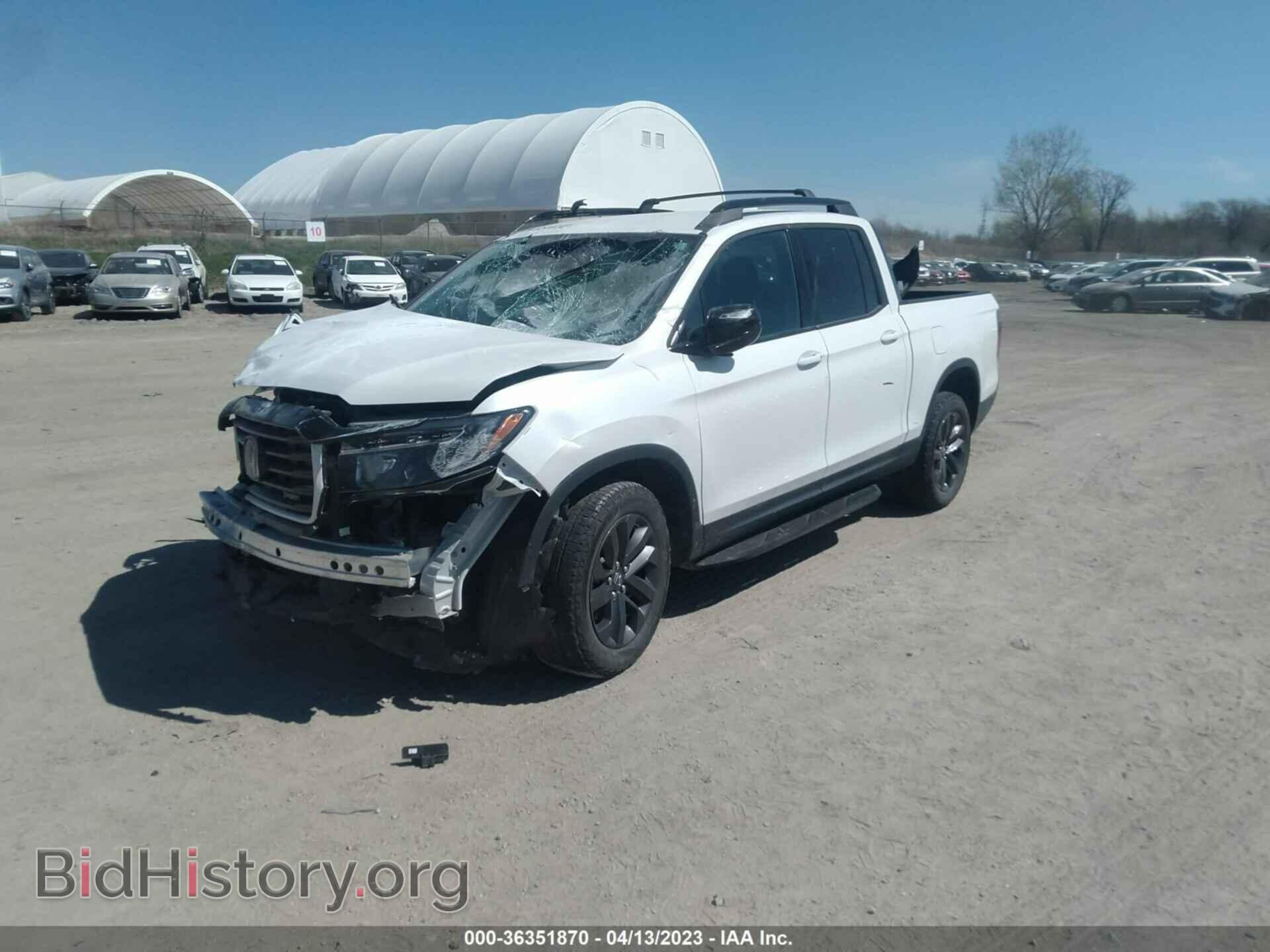 2021 HONDA RIDGELINE - VIN: 5FPYK3F19MB002648 - Фото 2