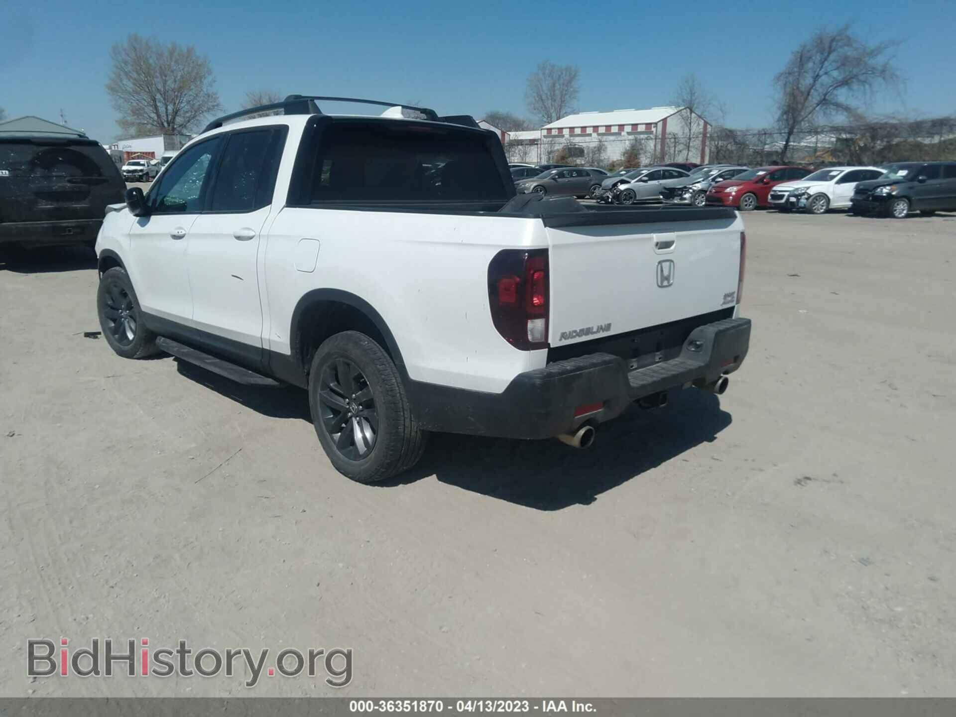 2021 HONDA RIDGELINE - VIN: 5FPYK3F19MB002648 - Фото 3