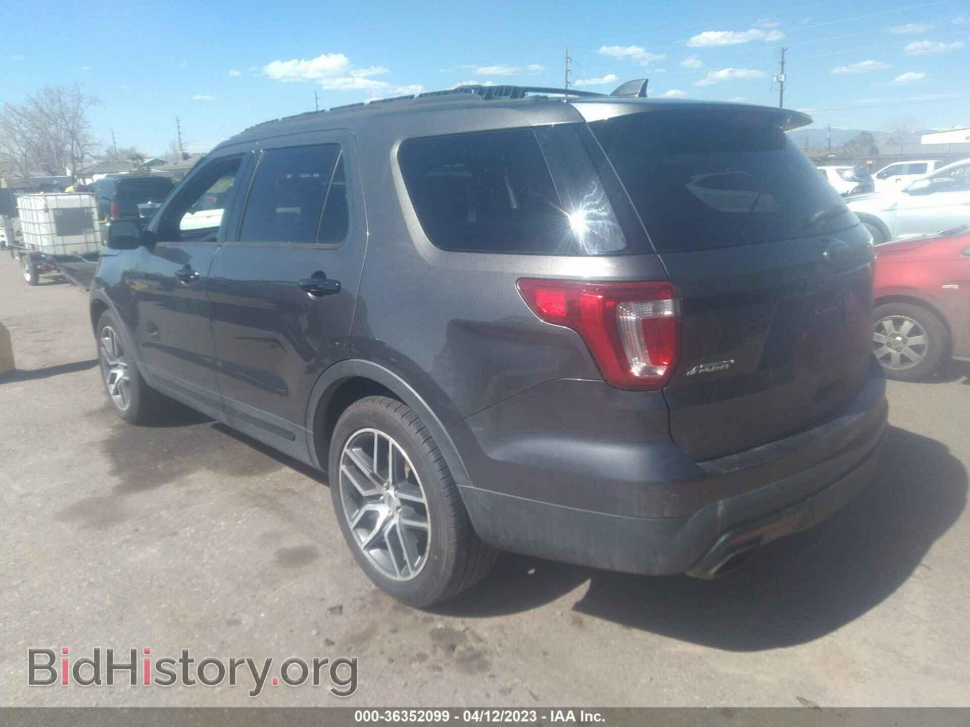 2016 FORD EXPLORER - VIN: 1FM5K8GT1GGA84860 - Фото 3