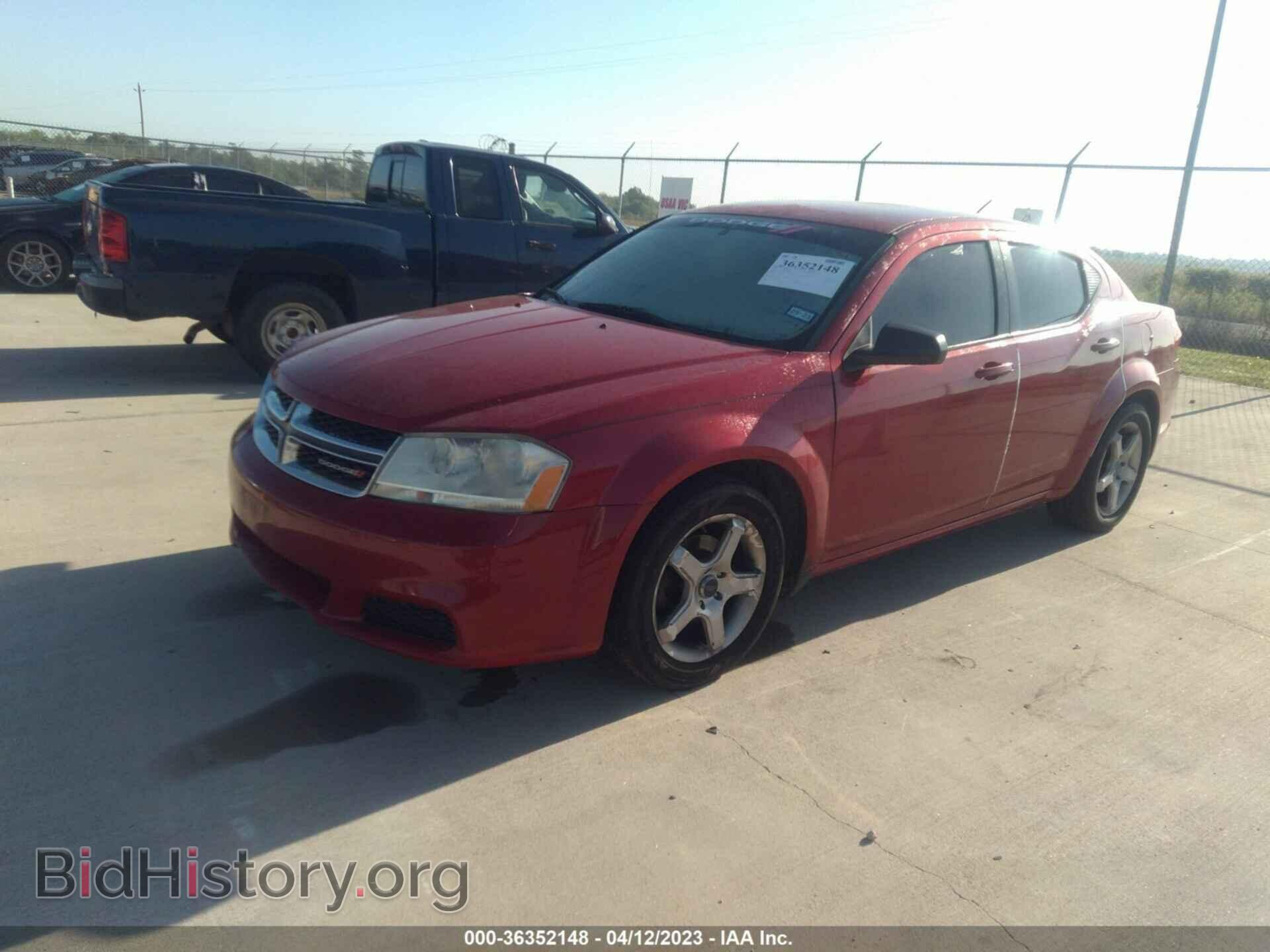 2013 DODGE AVENGER - VIN: 1C3CDZAG7DN747982 - Photo 2