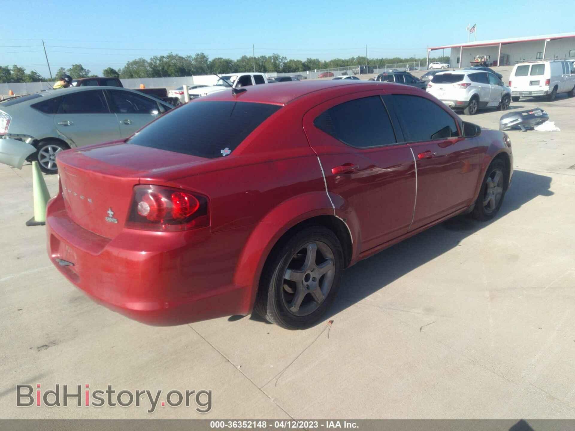 2013 DODGE AVENGER - VIN: 1C3CDZAG7DN747982 - Photo 4