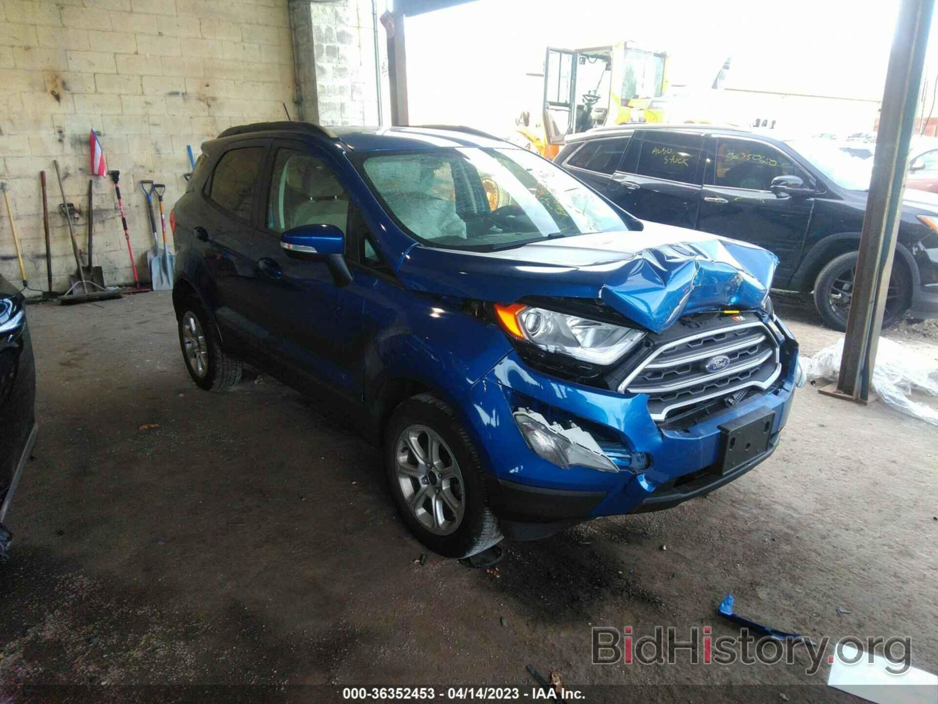 Фотография MAJ6S3GL2NC465851 - FORD ECOSPORT 2022