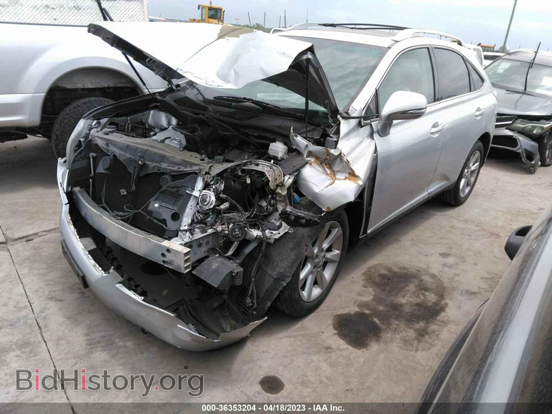 2012 LEXUS RX 350 - VIN: 2T2ZK1BA2CC067041 - Фото 2