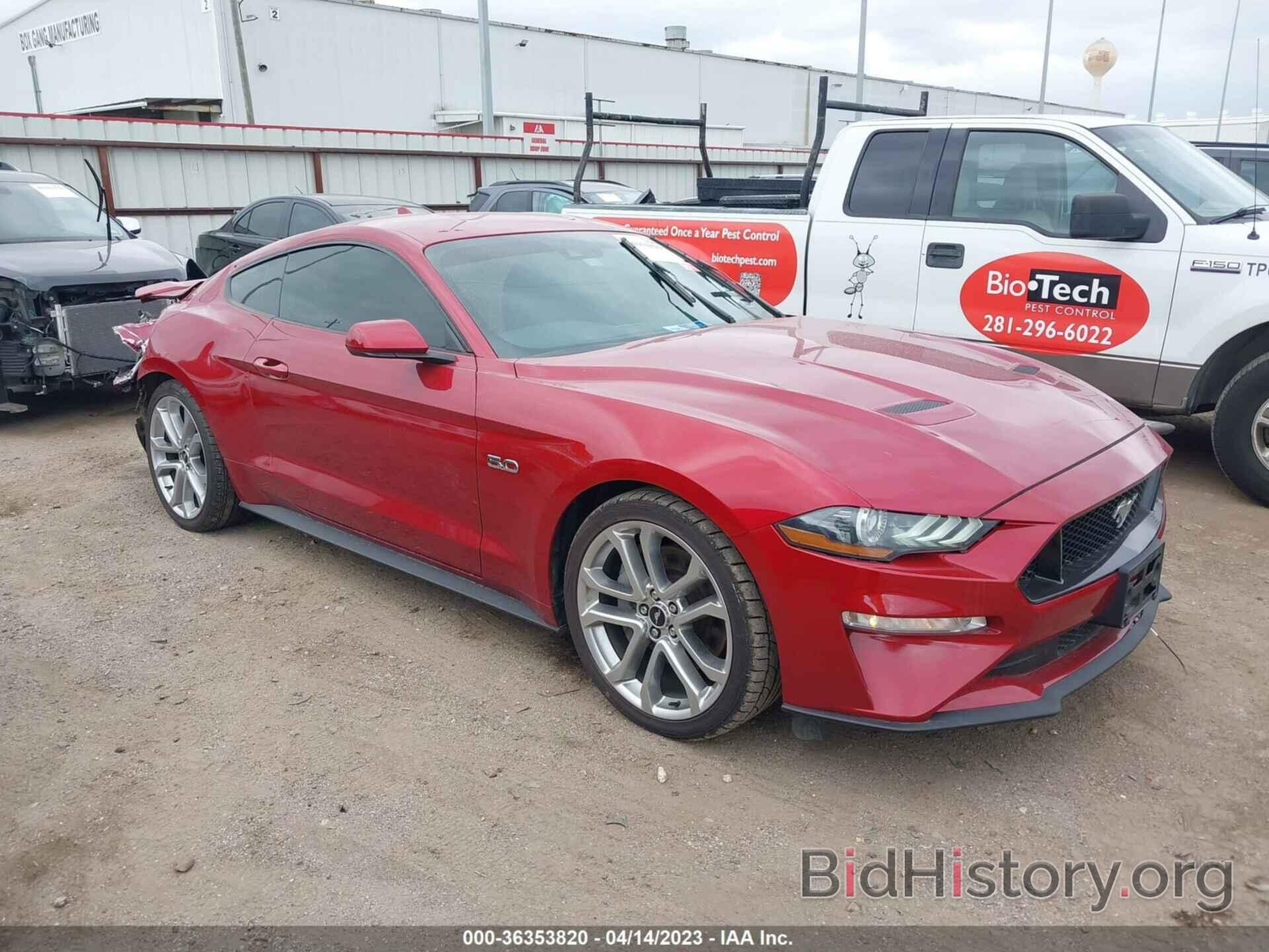 Photo 1FA6P8CF6M5107914 - FORD MUSTANG 2021