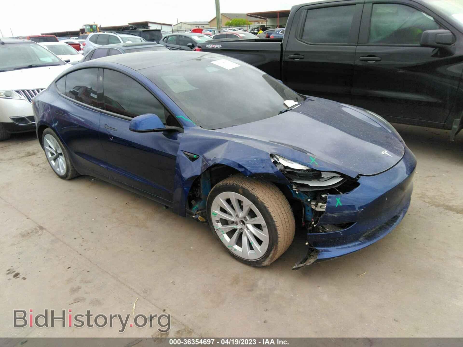 Photo 5YJ3E1EA3MF921920 - TESLA MODEL 3 2021
