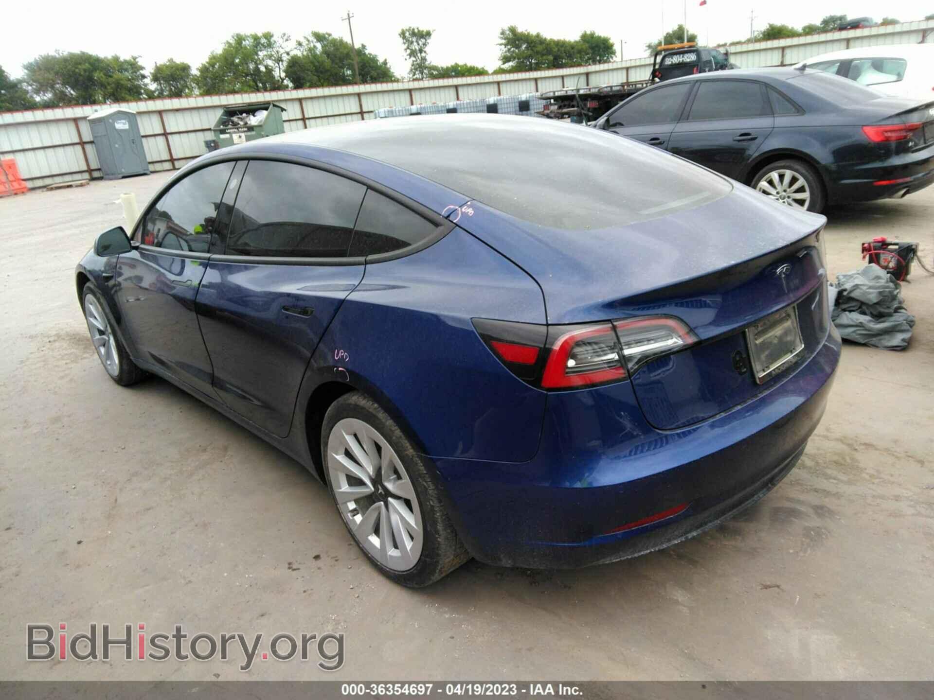 2021 TESLA MODEL 3 - VIN: 5YJ3E1EA3MF921920 - Фото 3