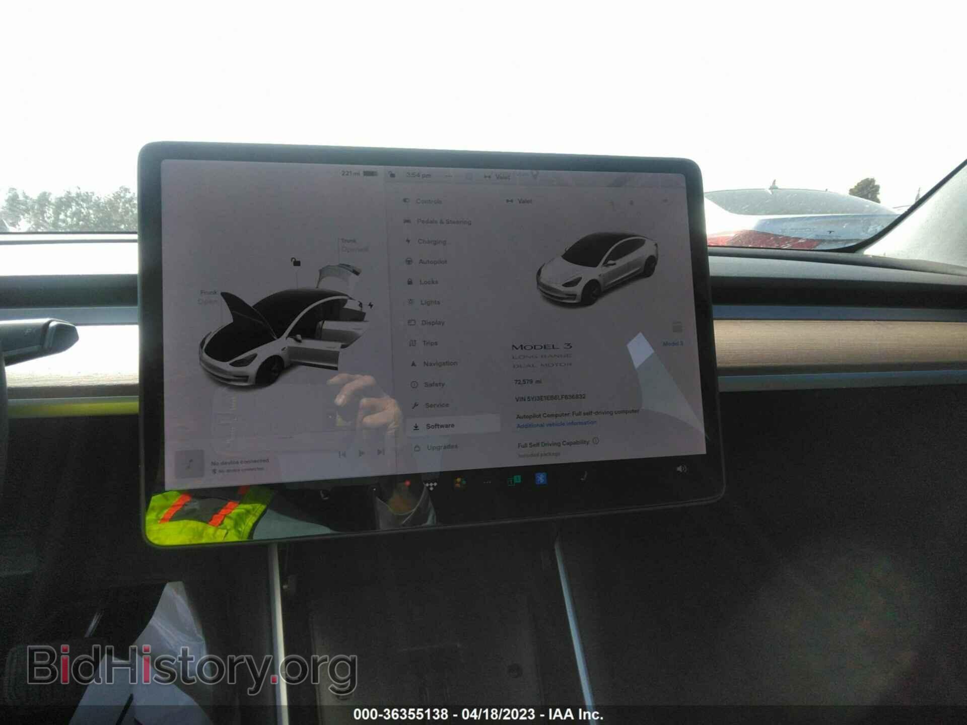 2020 TESLA MODEL 3 - VIN: 5YJ3E1EB6LF636832 - Фото 7