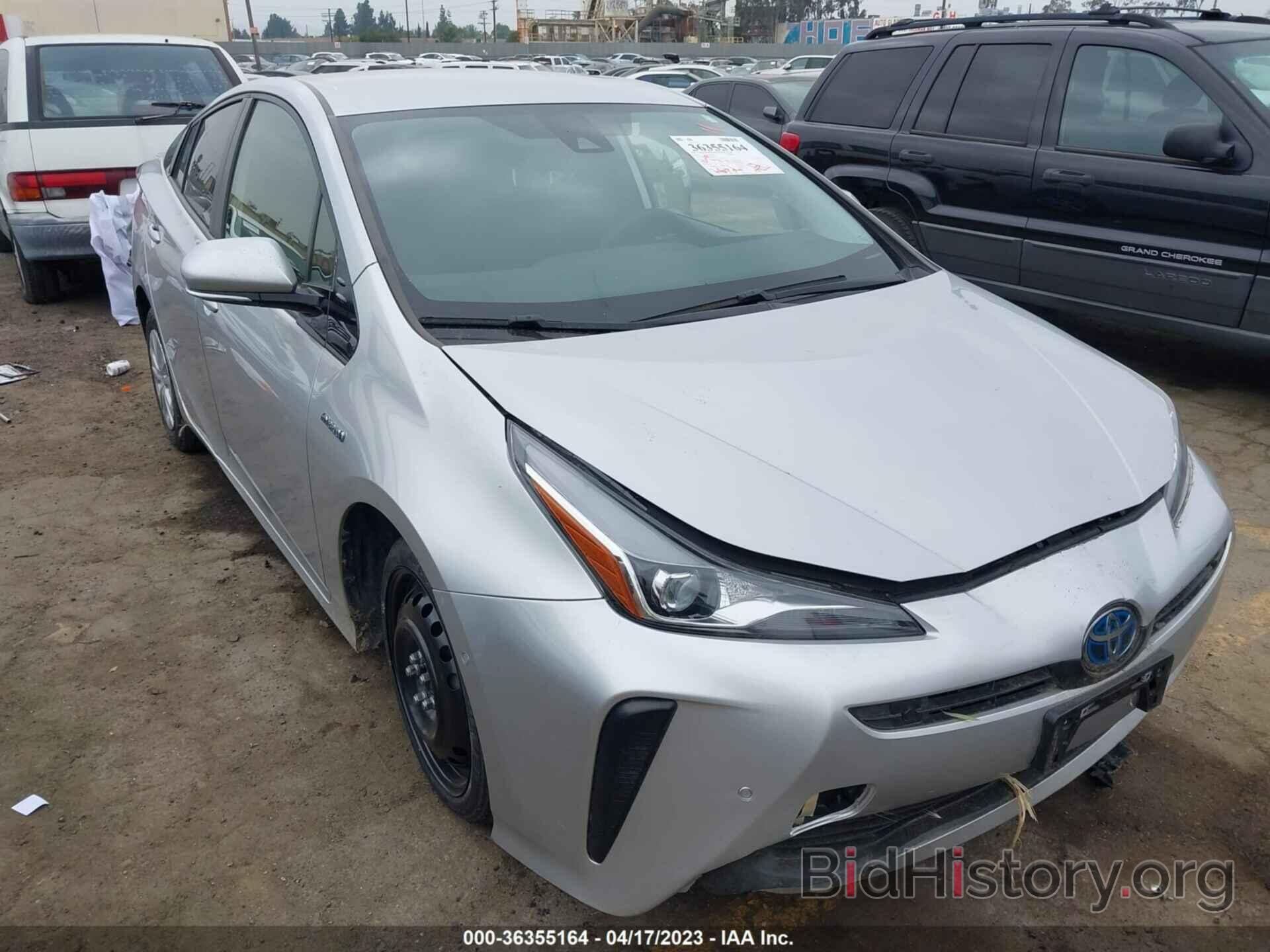 Photo JTDKARFU1L3107534 - TOYOTA PRIUS 2020