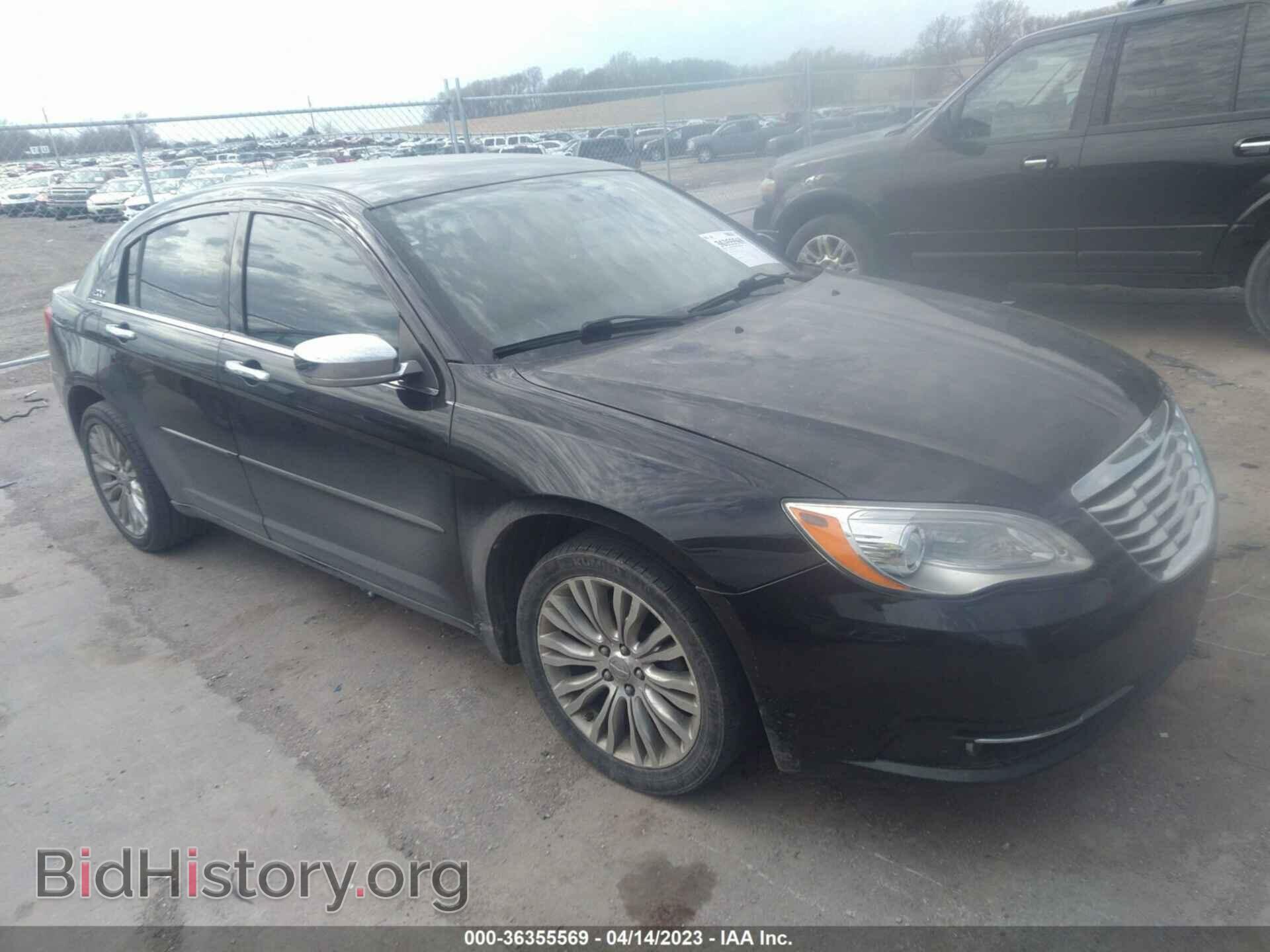Фотография 1C3CCBCB4CN207791 - CHRYSLER 200 2012
