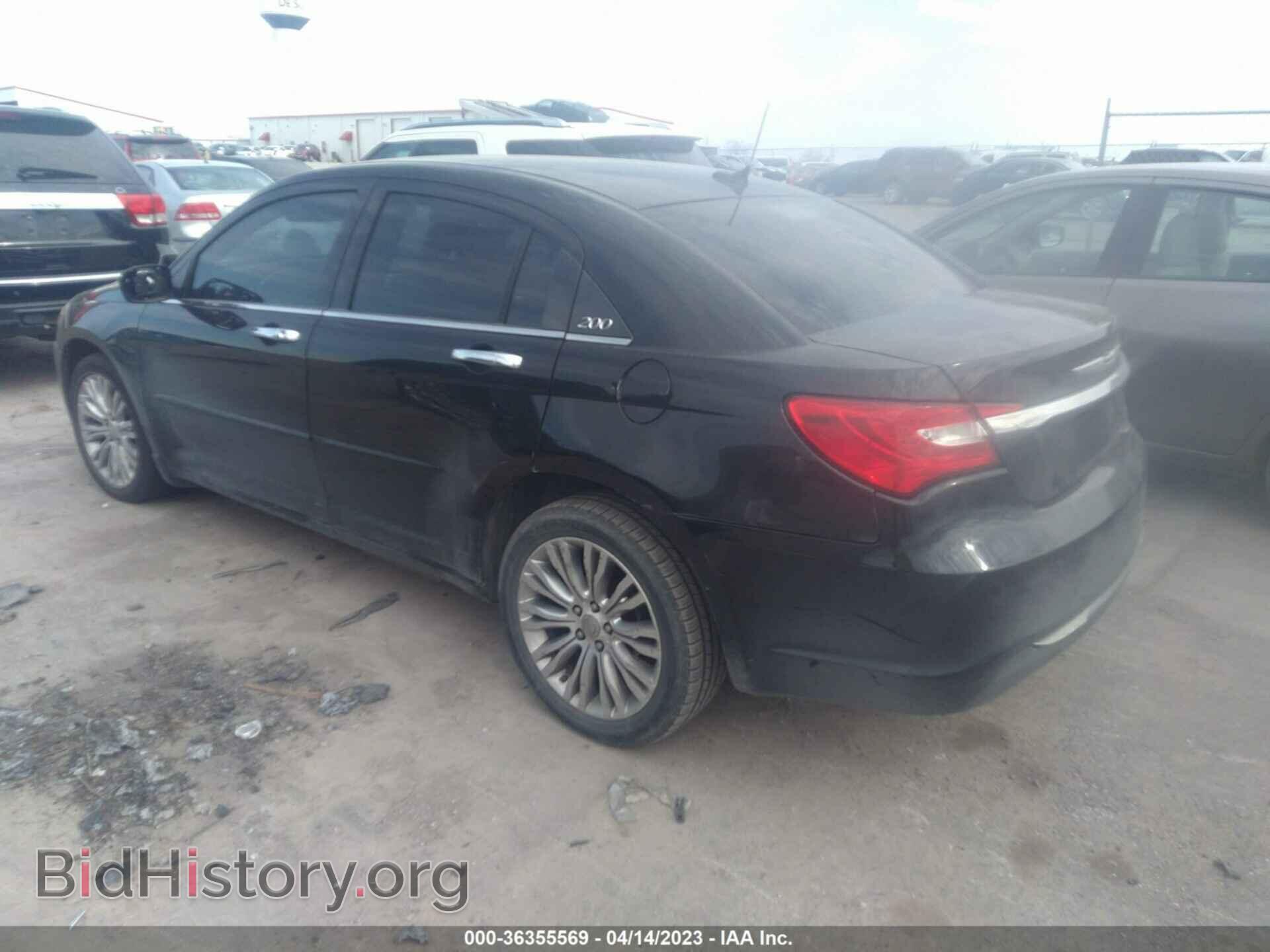 2012 CHRYSLER 200 - VIN: 1C3CCBCB4CN207791 - Фото 3