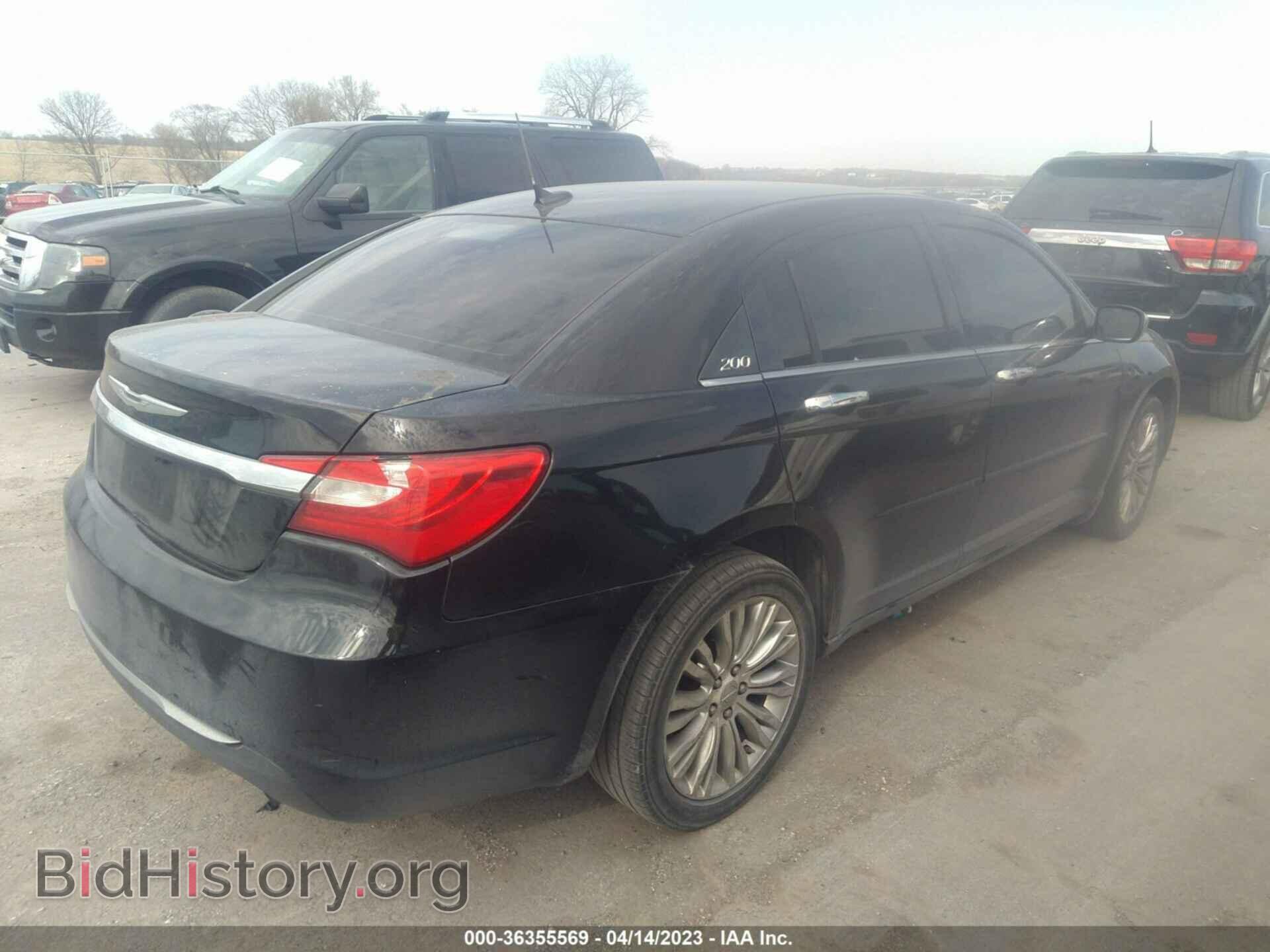 2012 CHRYSLER 200 - VIN: 1C3CCBCB4CN207791 - Фото 4