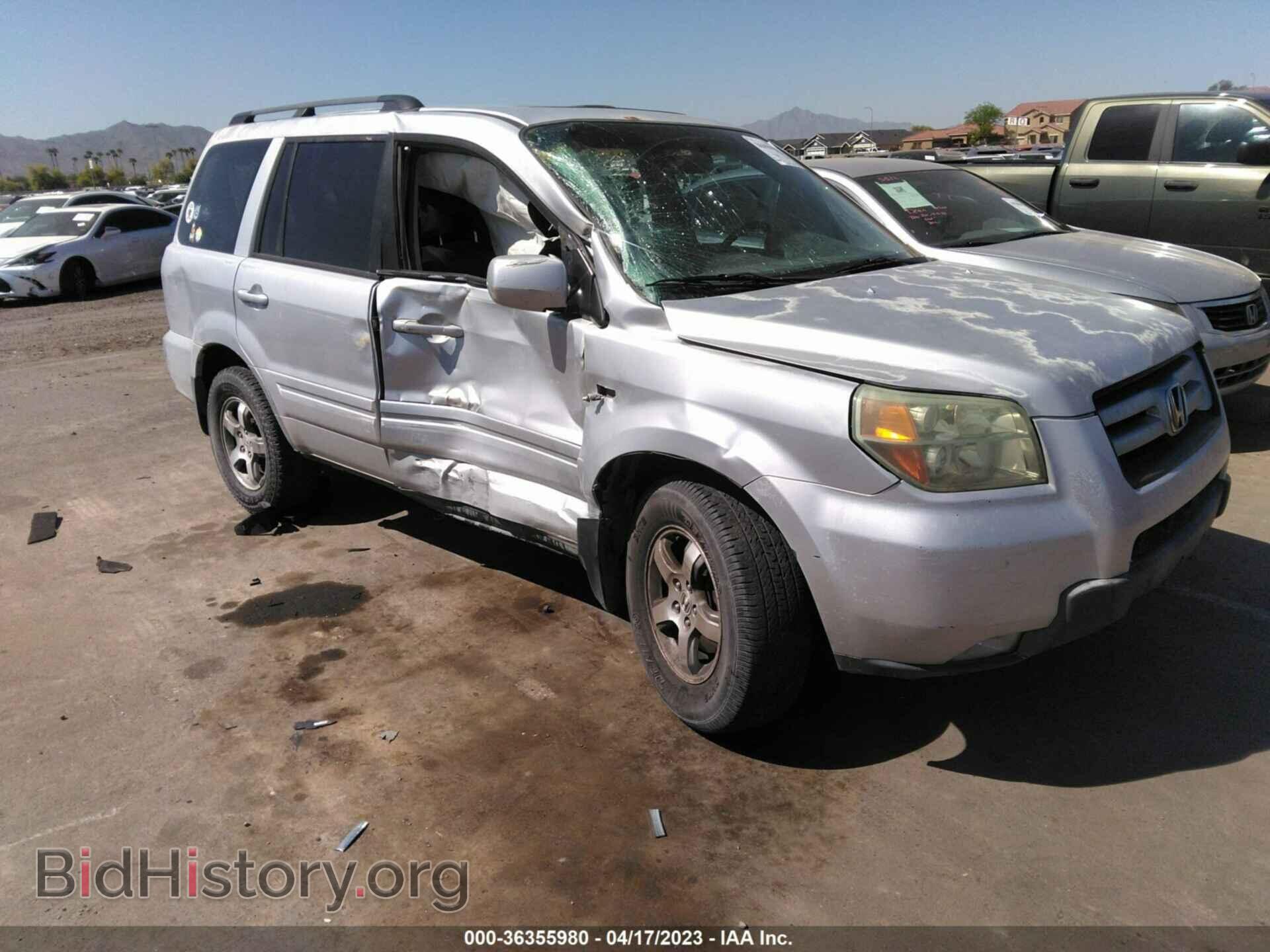 Photo 2HKYF18796H519598 - HONDA PILOT 2006