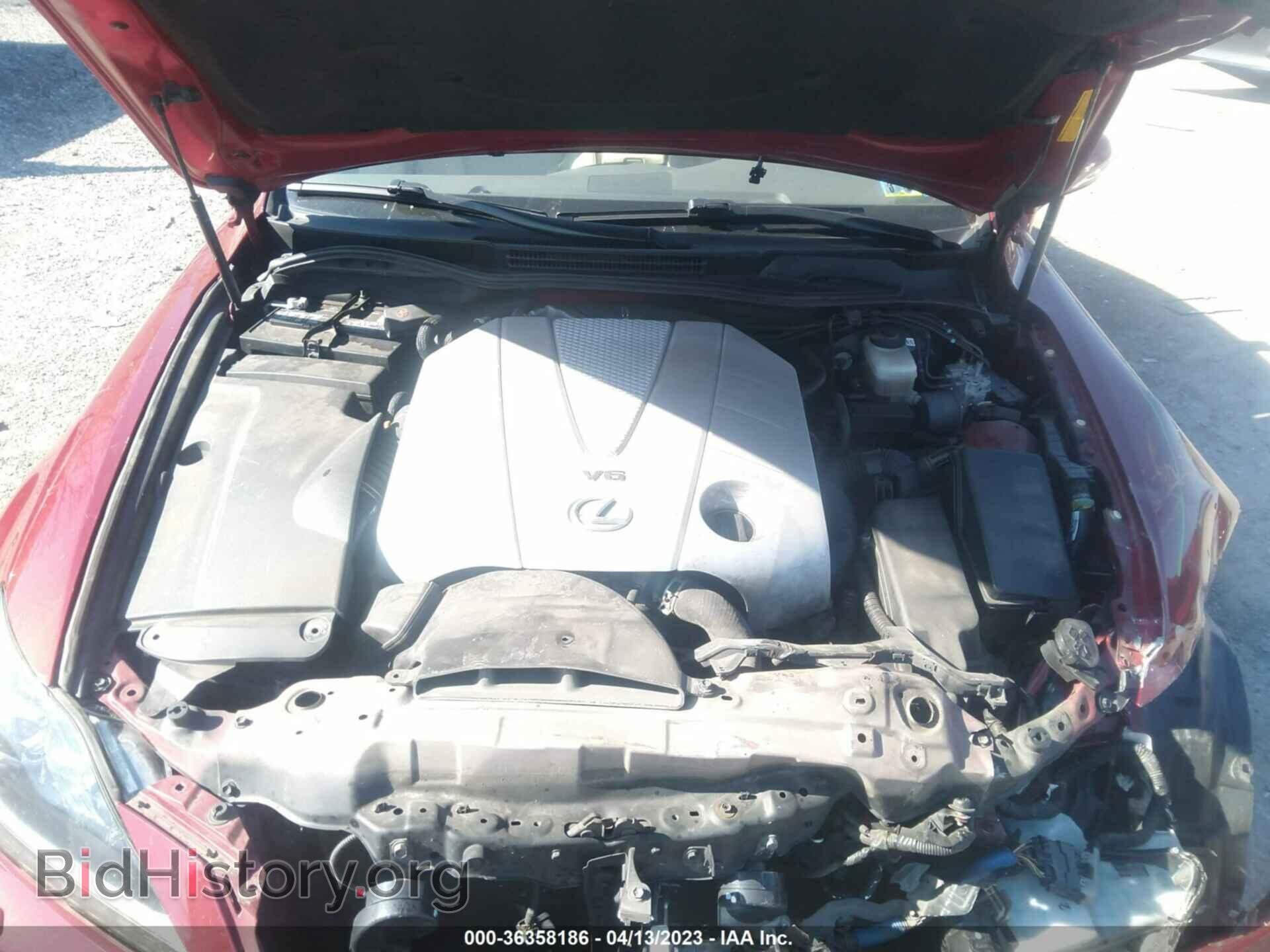 2011 LEXUS IS 350 - VIN: JTHCE5C28B5000986 - Photo 10