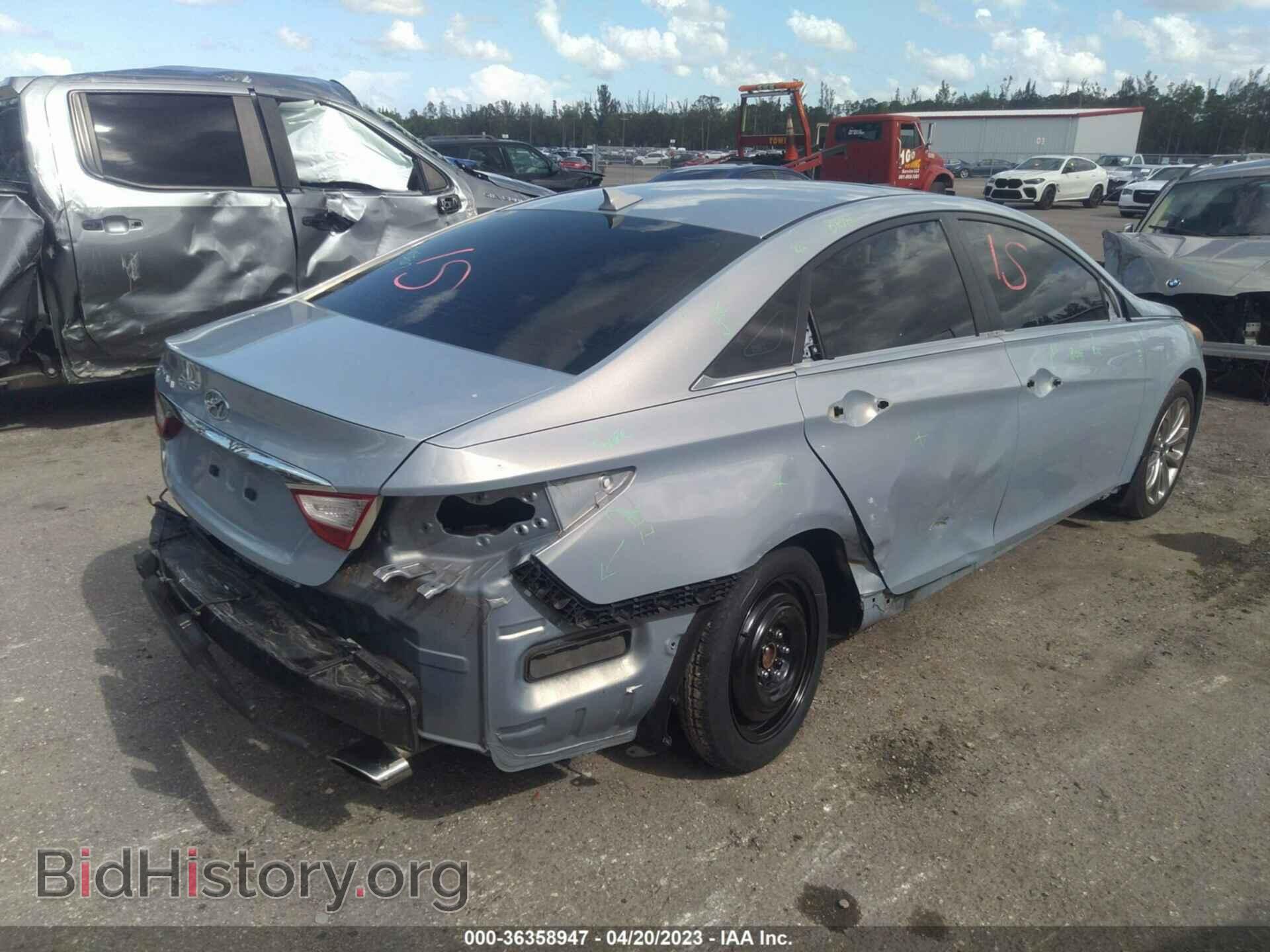 2013 HYUNDAI SONATA - VIN: 5NPEC4AC6DH652207 - Фото 4