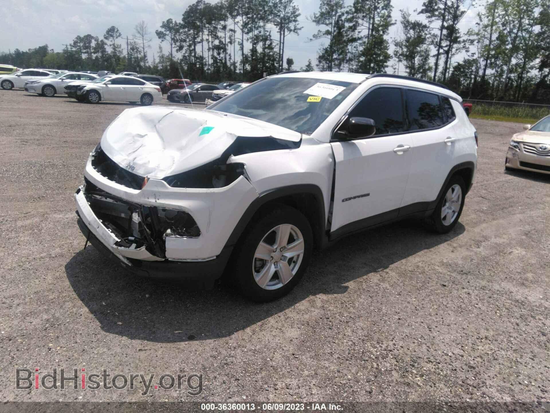 2022 JEEP COMPASS - VIN: 3C4NJCBB1NT119284 - Фото 2