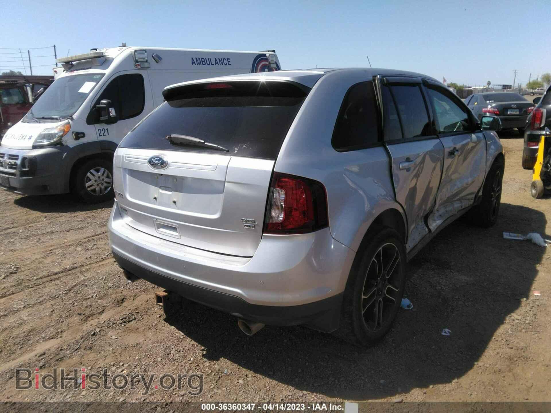 2013 FORD EDGE - VIN: 2FMDK4JC6DBA64586 - Photo 4
