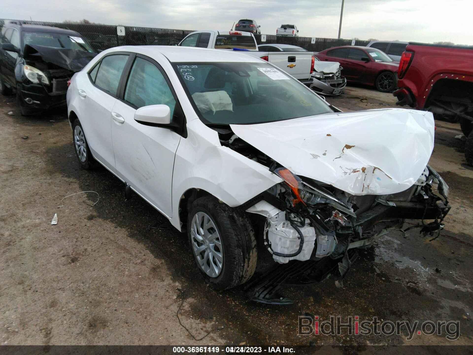 Photo 5YFBURHE0KP941605 - TOYOTA COROLLA 2019