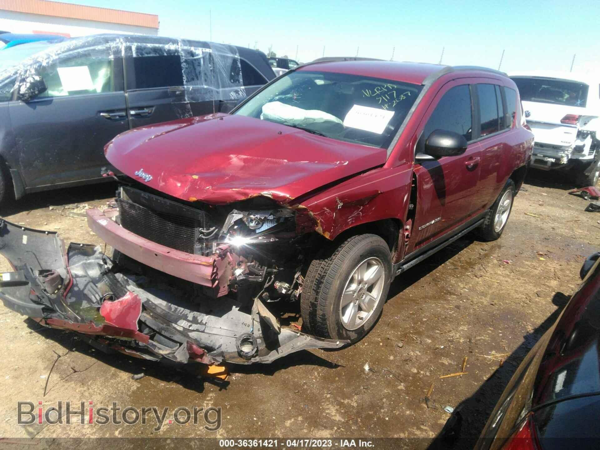 2015 JEEP COMPASS - VIN: 1C4NJCBA6FD104634 - Фото 2