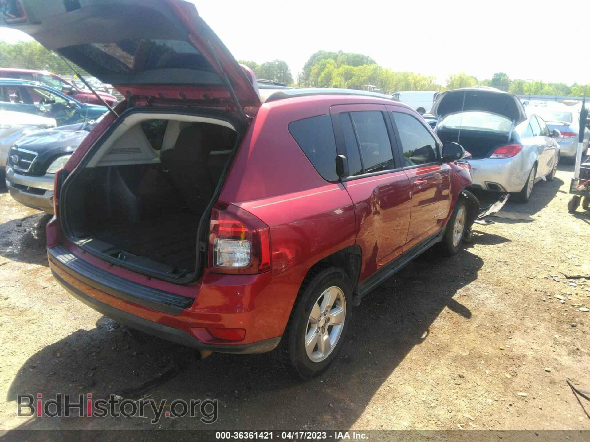2015 JEEP COMPASS - VIN: 1C4NJCBA6FD104634 - Фото 4
