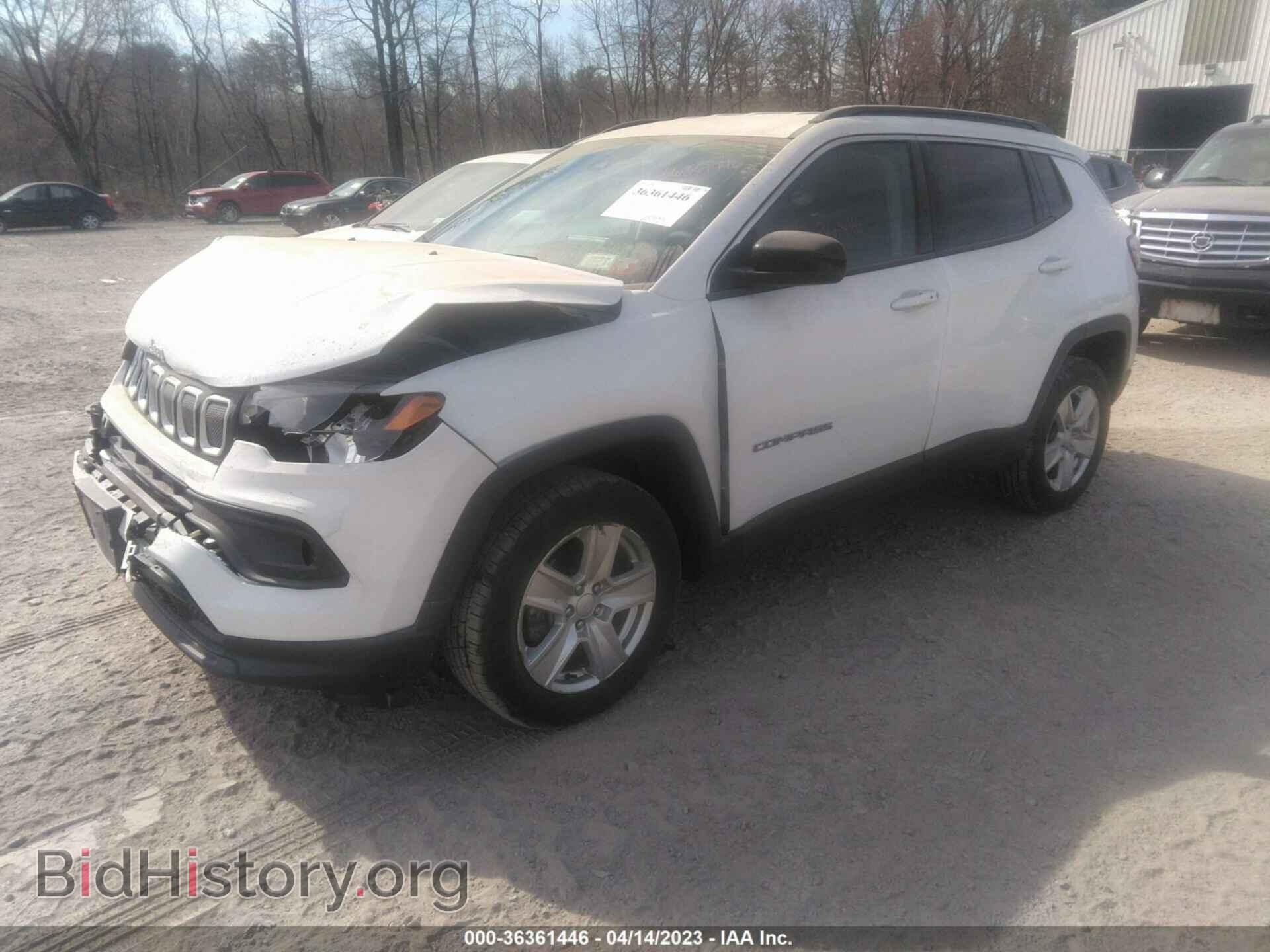 2022 JEEP COMPASS - VIN: 3C4NJDBB8NT127002 - Фото 2