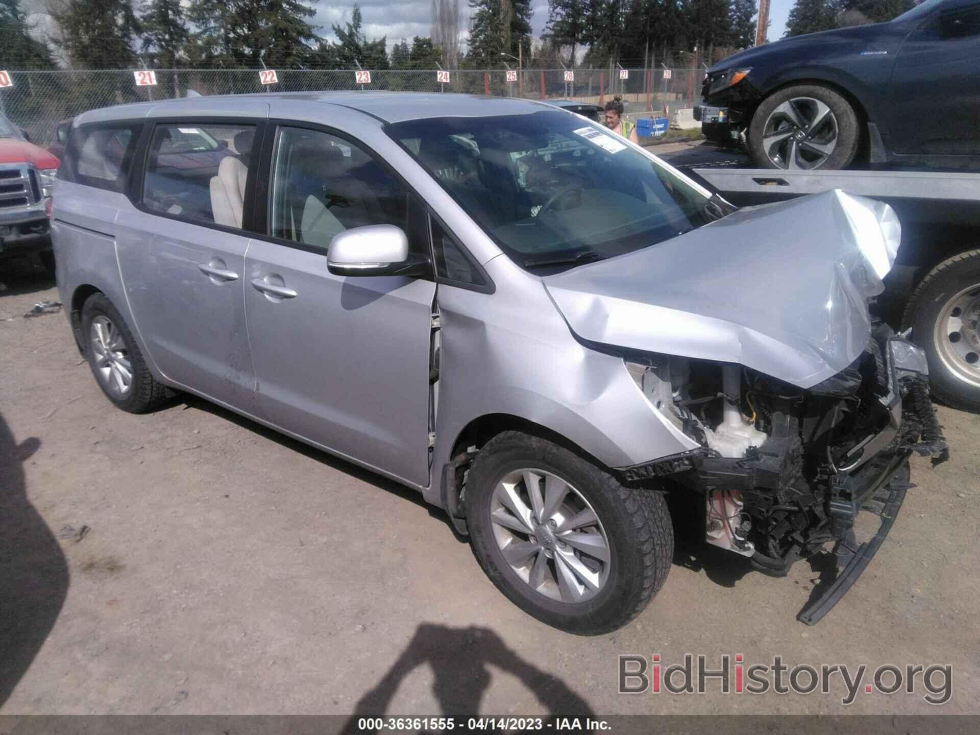 Photo KNDMA5C12J6372342 - KIA SEDONA 2018