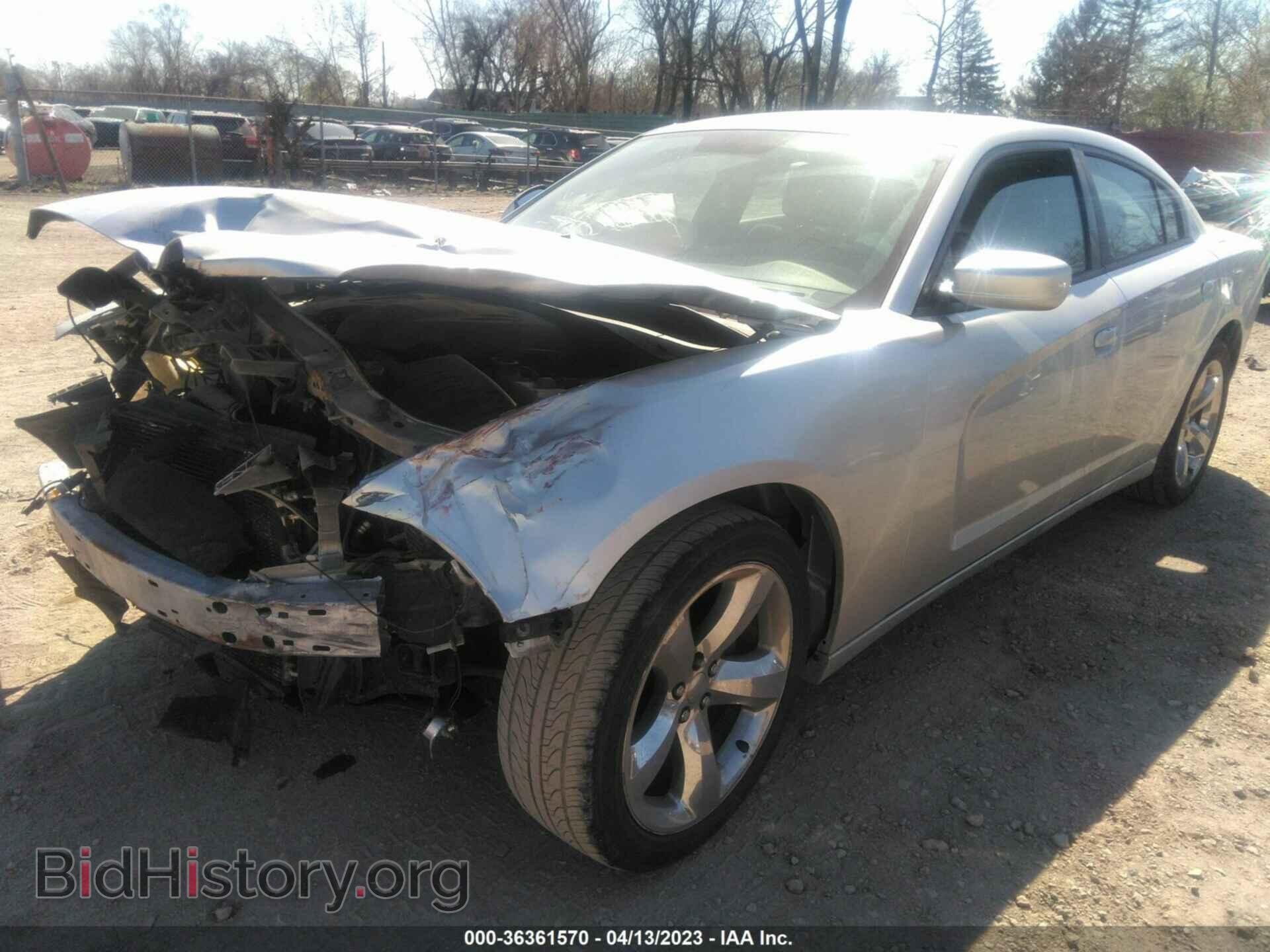 2012 DODGE CHARGER - VIN: 2C3CDXHG2CH129373 - Фото 2