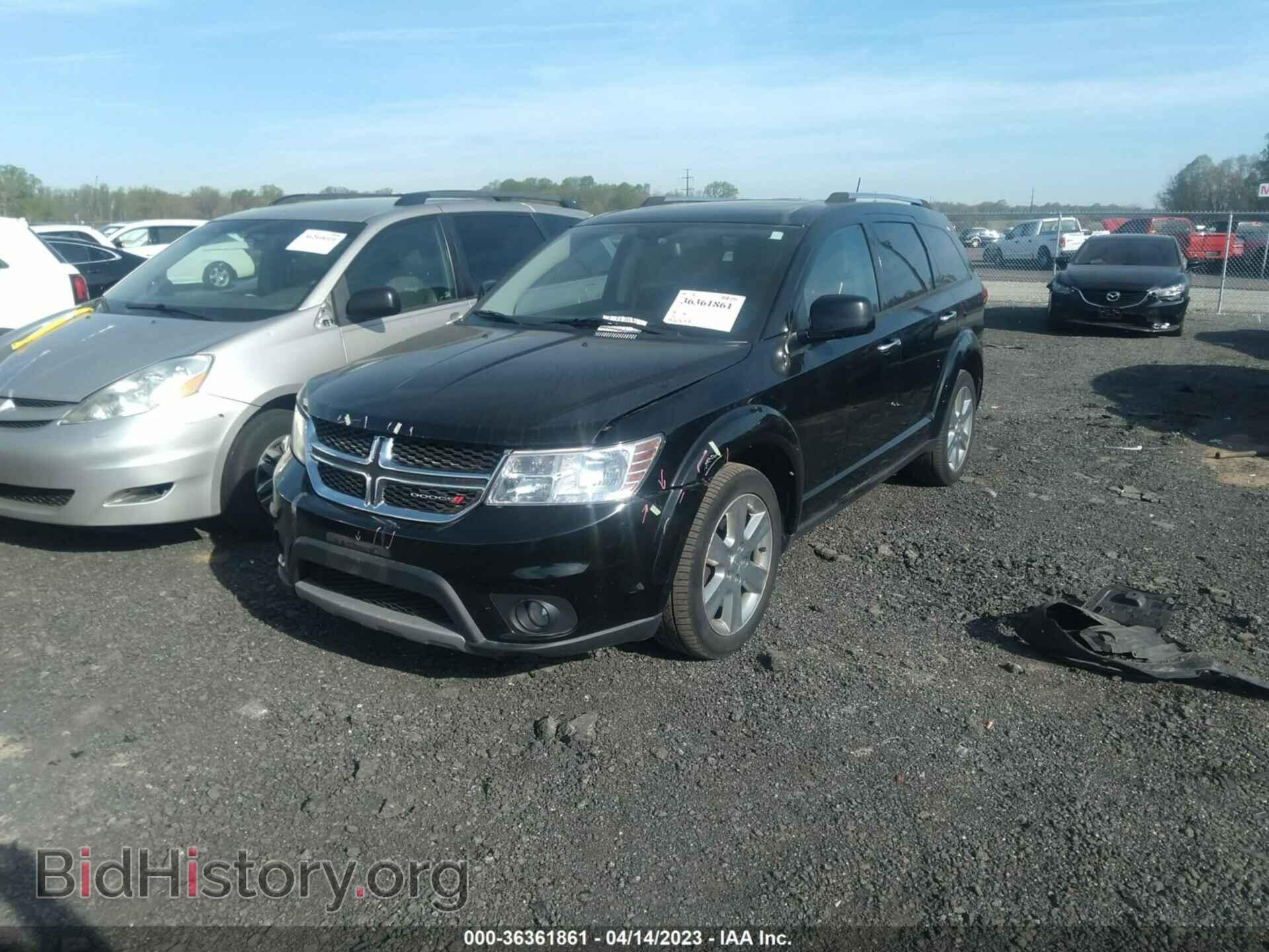 2014 DODGE JOURNEY - VIN: 3C4PDCDG2ET142128 - Фото 2