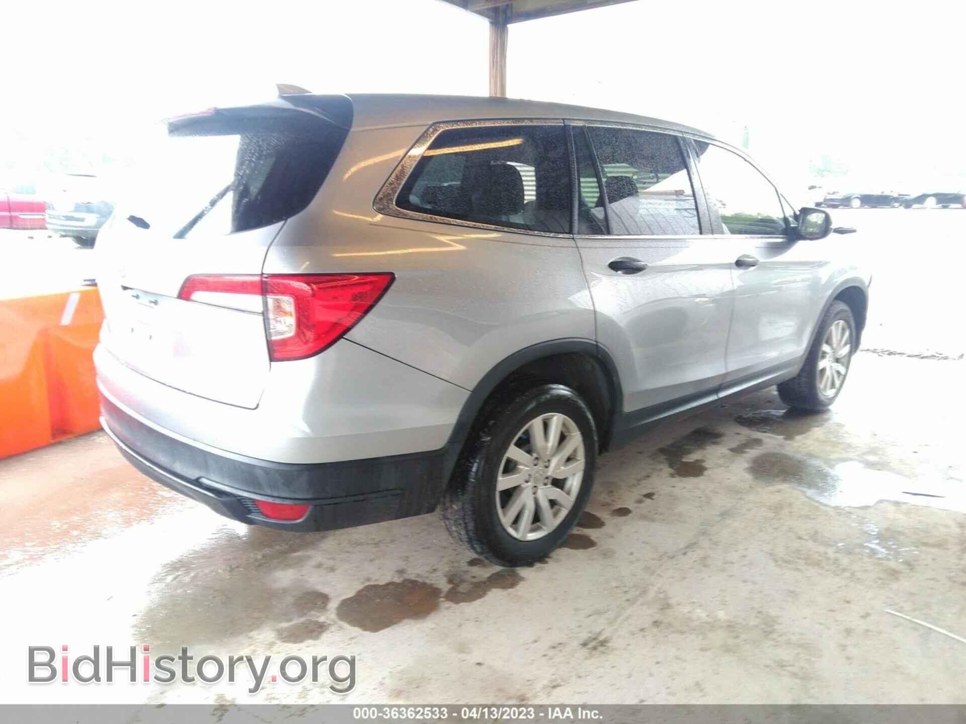 2019 HONDA PILOT - VIN: 5FNYF5H16KB043404 - Фото 4