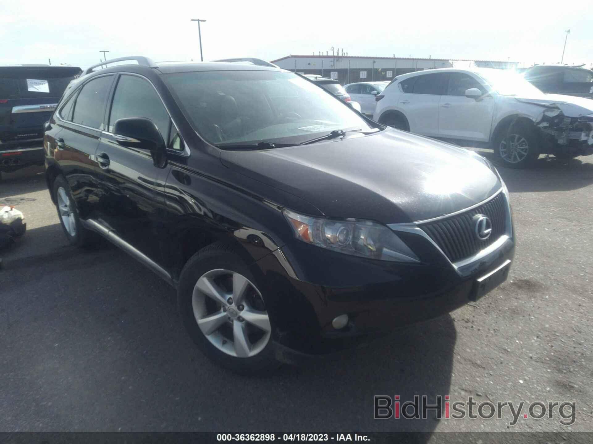 Фотография 2T2BK1BA7AC059287 - LEXUS RX 350 2010