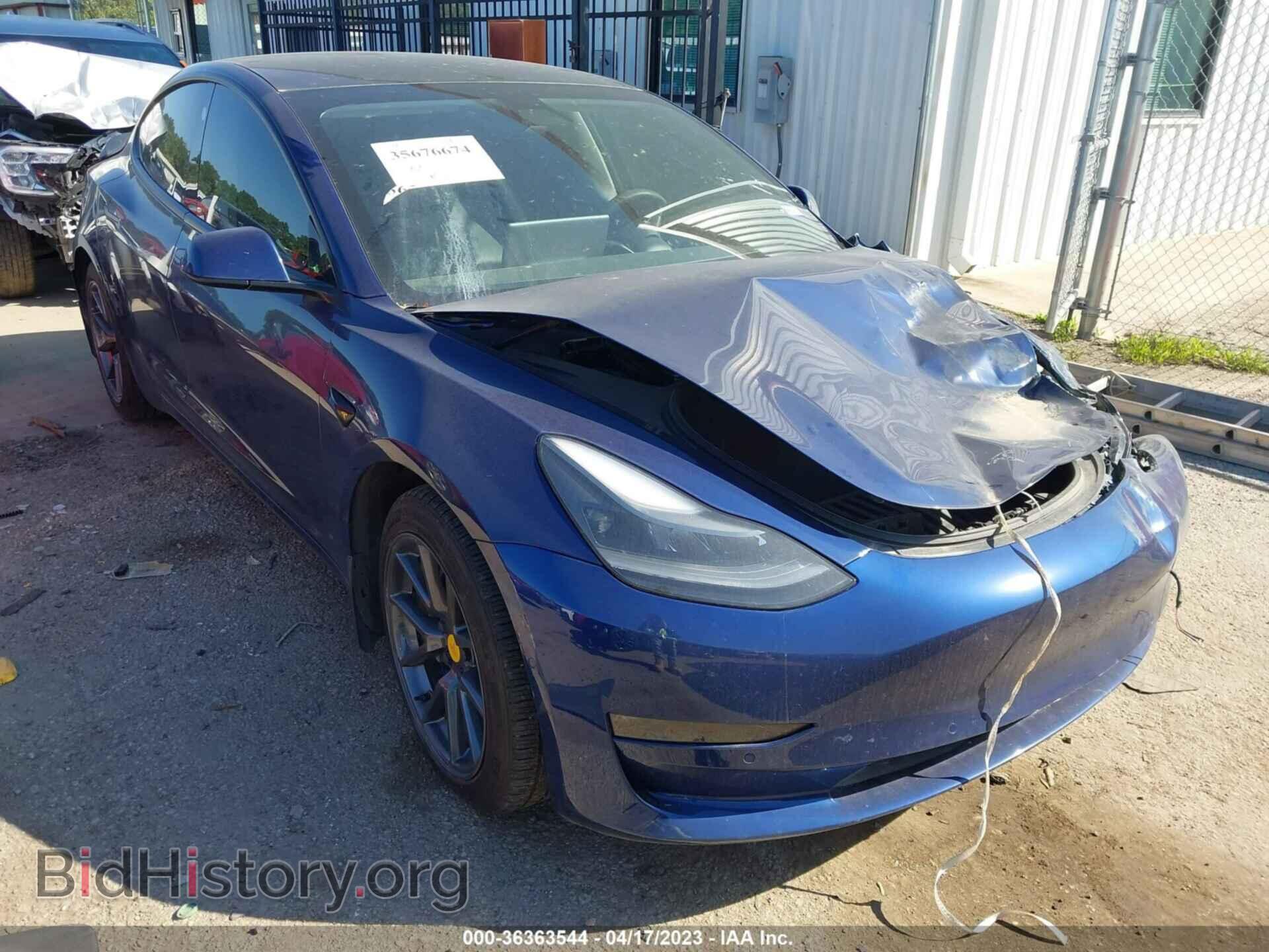 Фотография 5YJ3E1EB3MF993130 - TESLA MODEL 3 2021