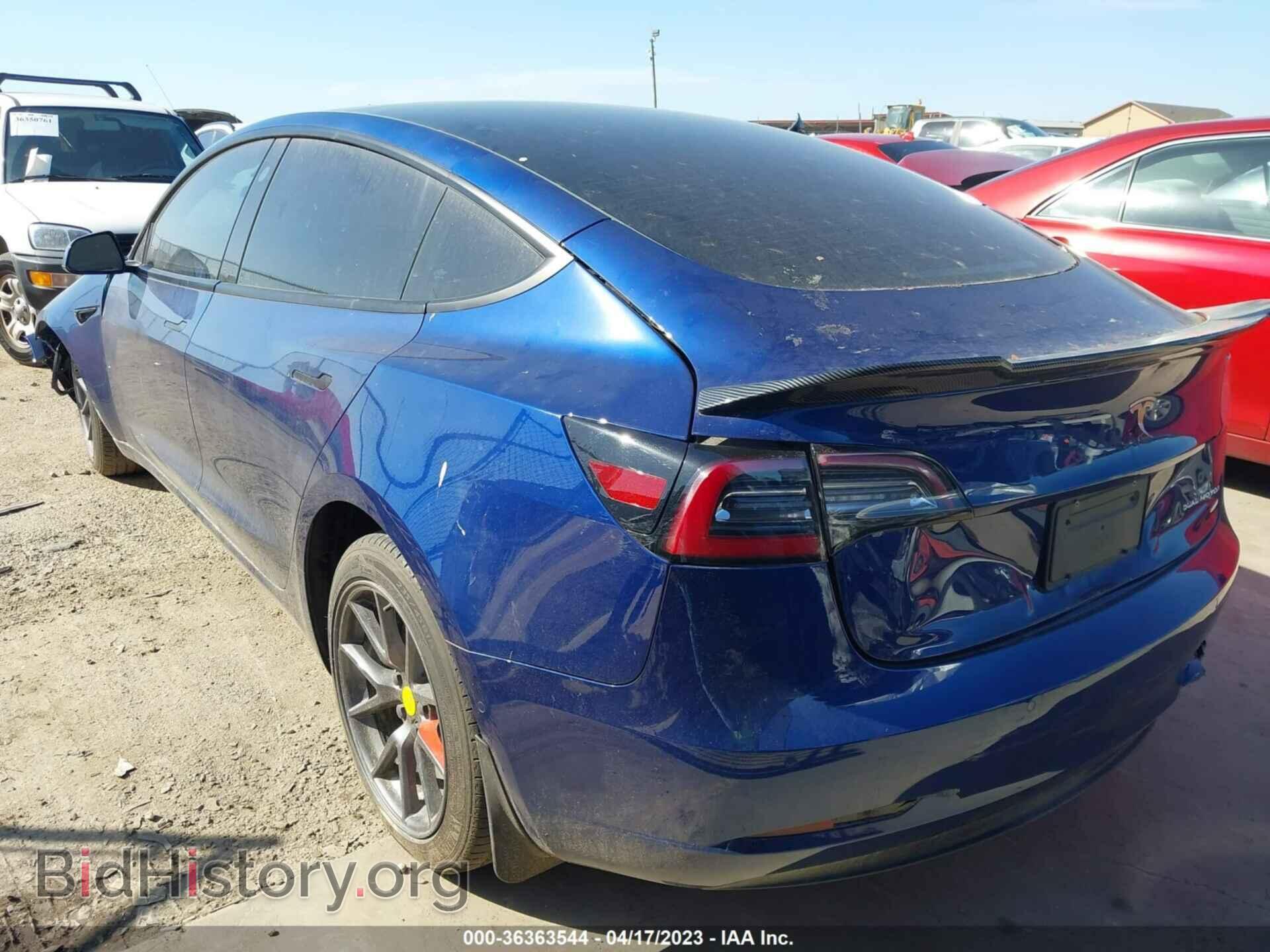 2021 TESLA MODEL 3 - VIN: 5YJ3E1EB3MF993130 - Фото 3